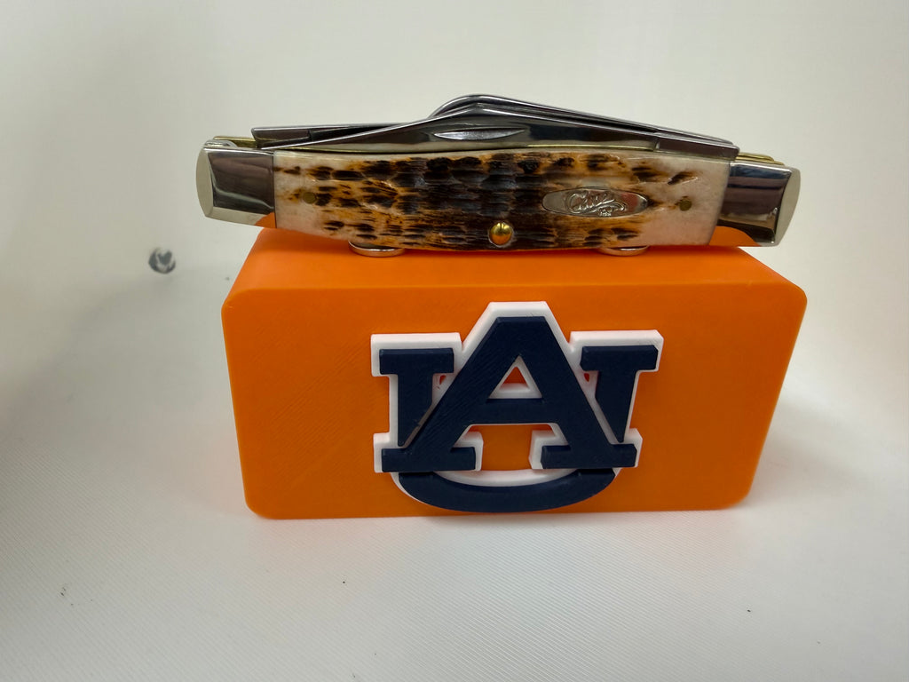 Auburn Tigers Magnetic Pocket Knife Display Block – SEC Team Colors