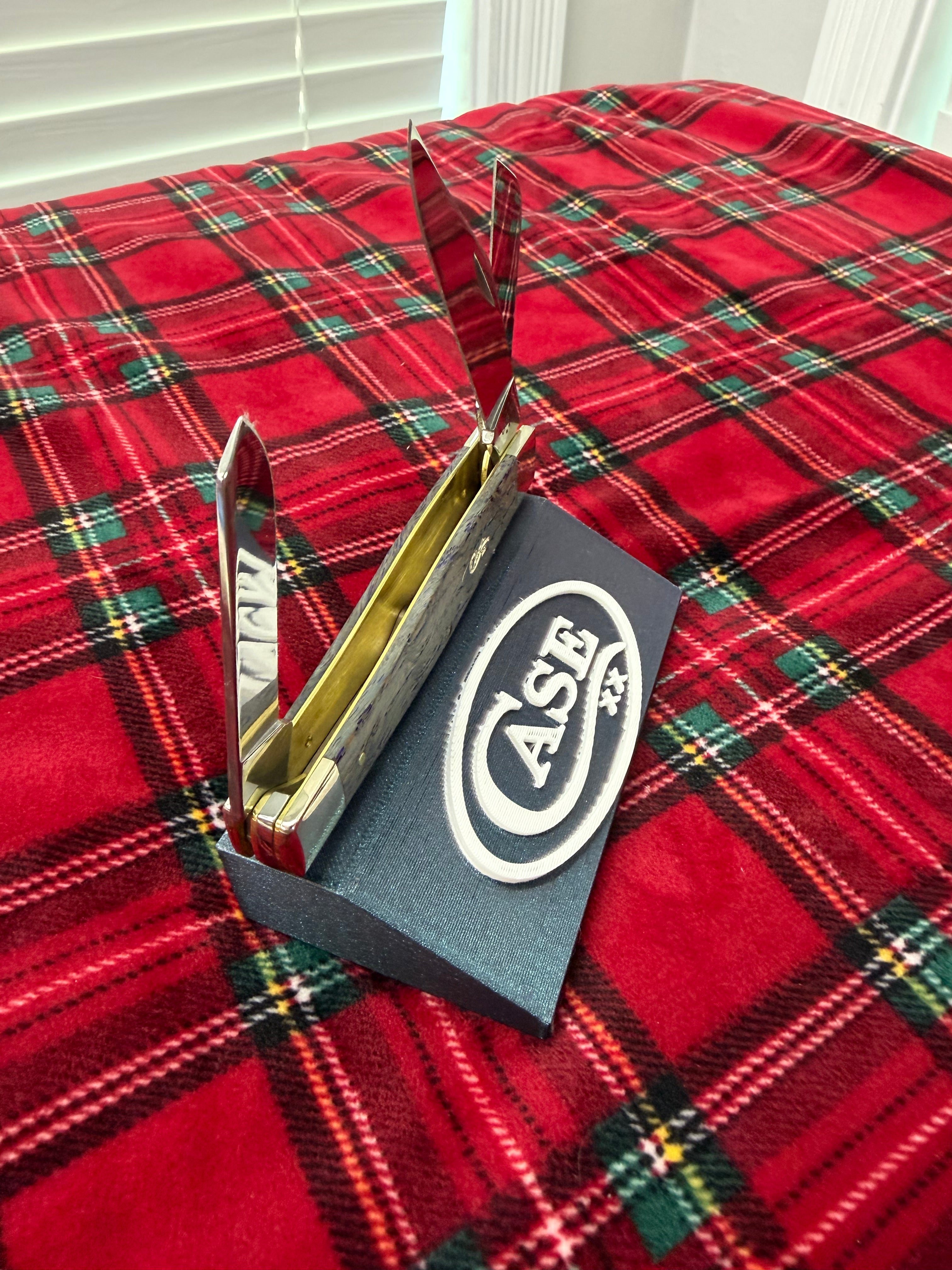 Case XX Single Knife Display Stand Magnetic 3D Printed Collector Display