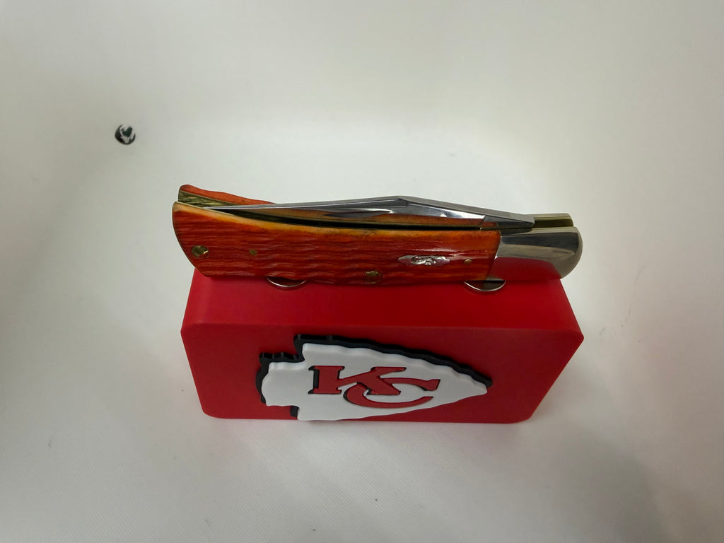 Kansas City Chiefs Magnetic Pocket Knife Display Block – 3D Printed