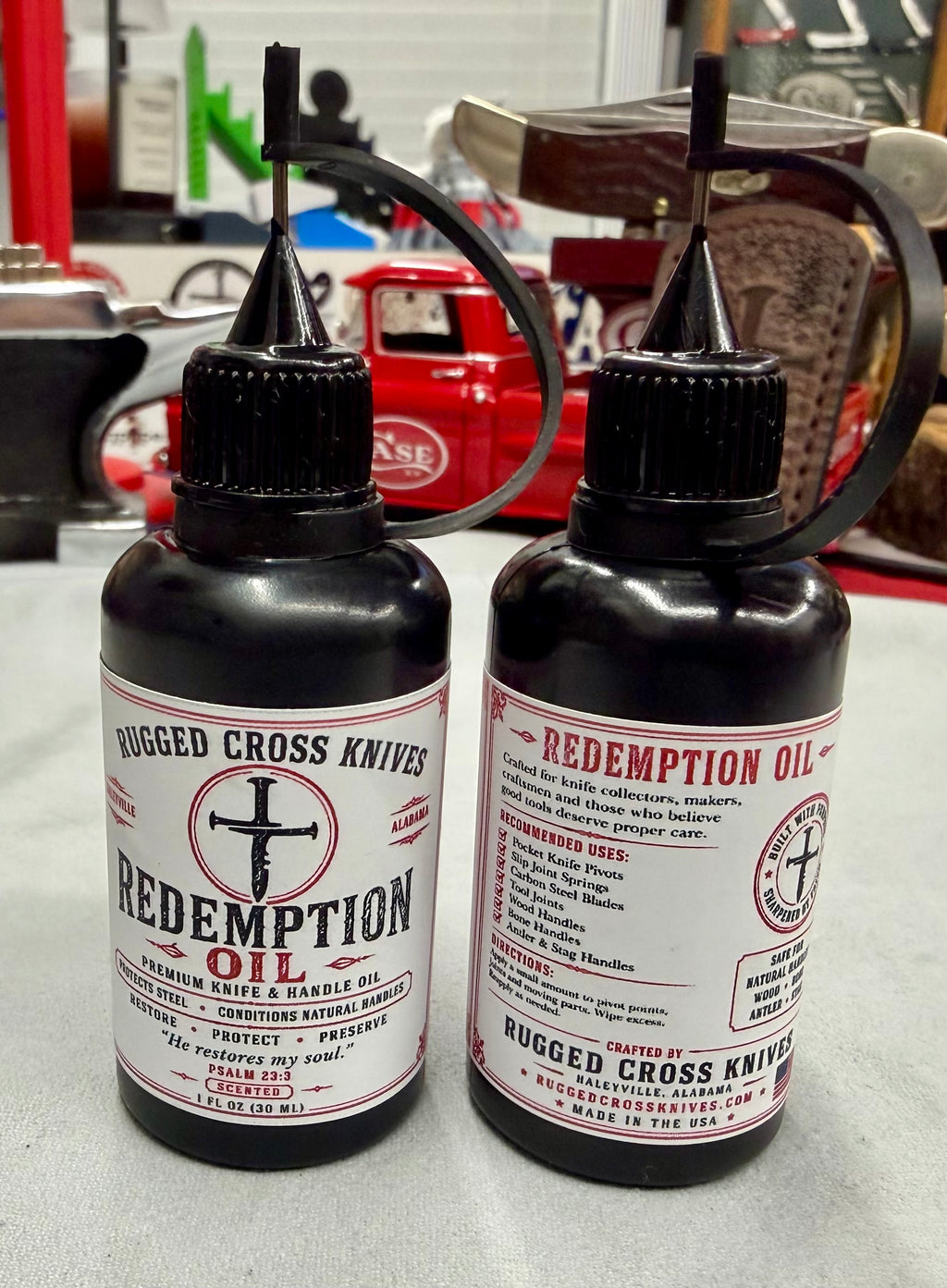 Redemption Oil – Premium Knife & Handle Oil