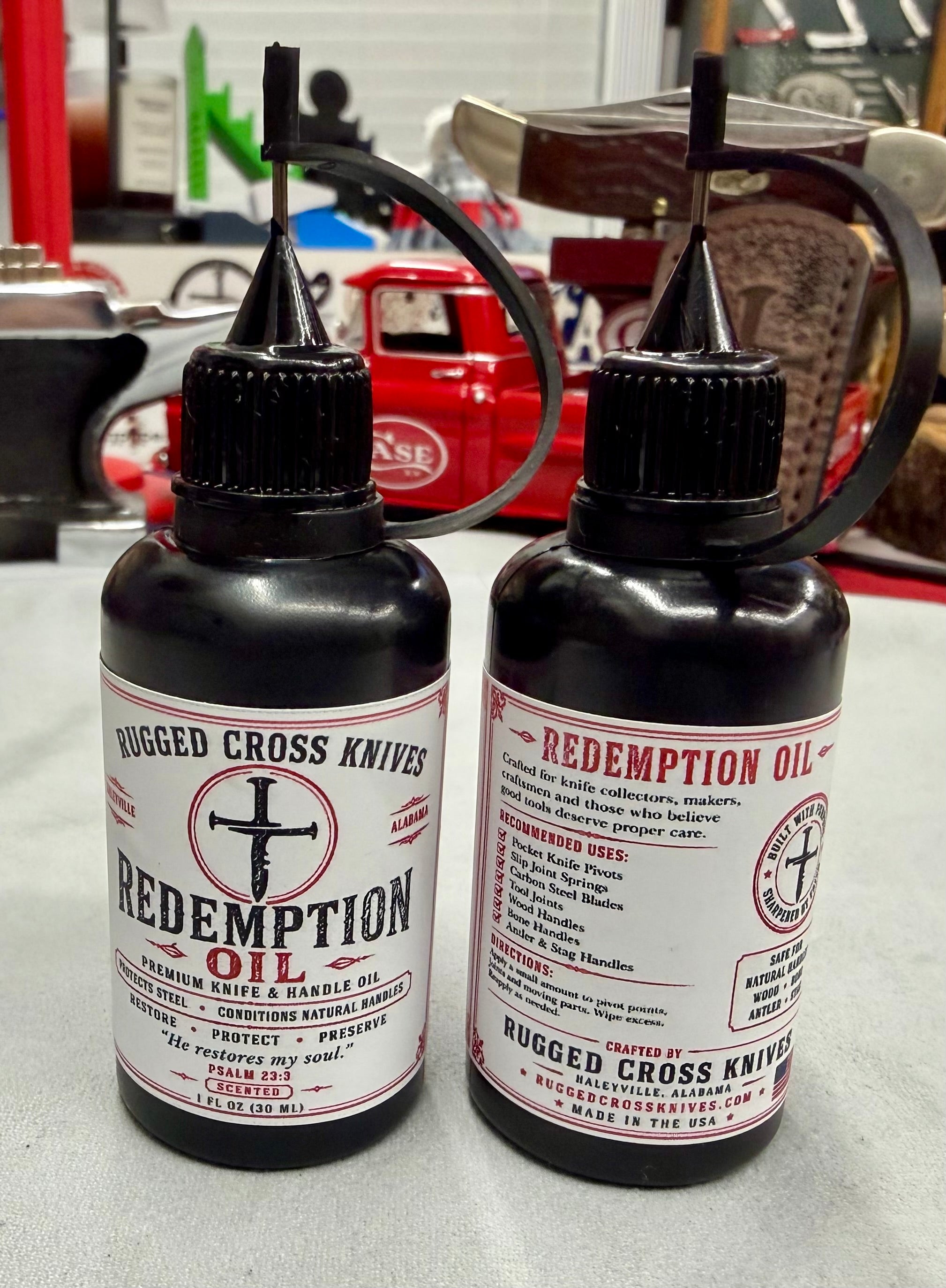 Redemption Oil – Premium Knife & Handle Oil