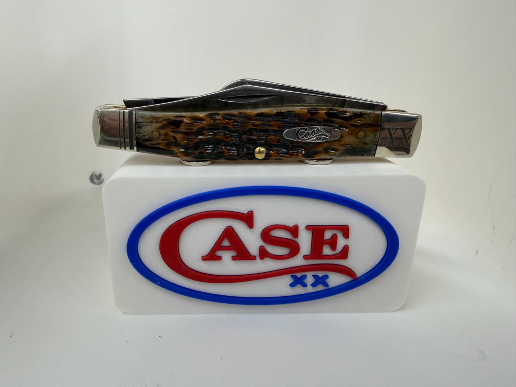 Case XX Magnetic Knife Display Block Red, White & Blue Premium 3D Printed Collector Stand