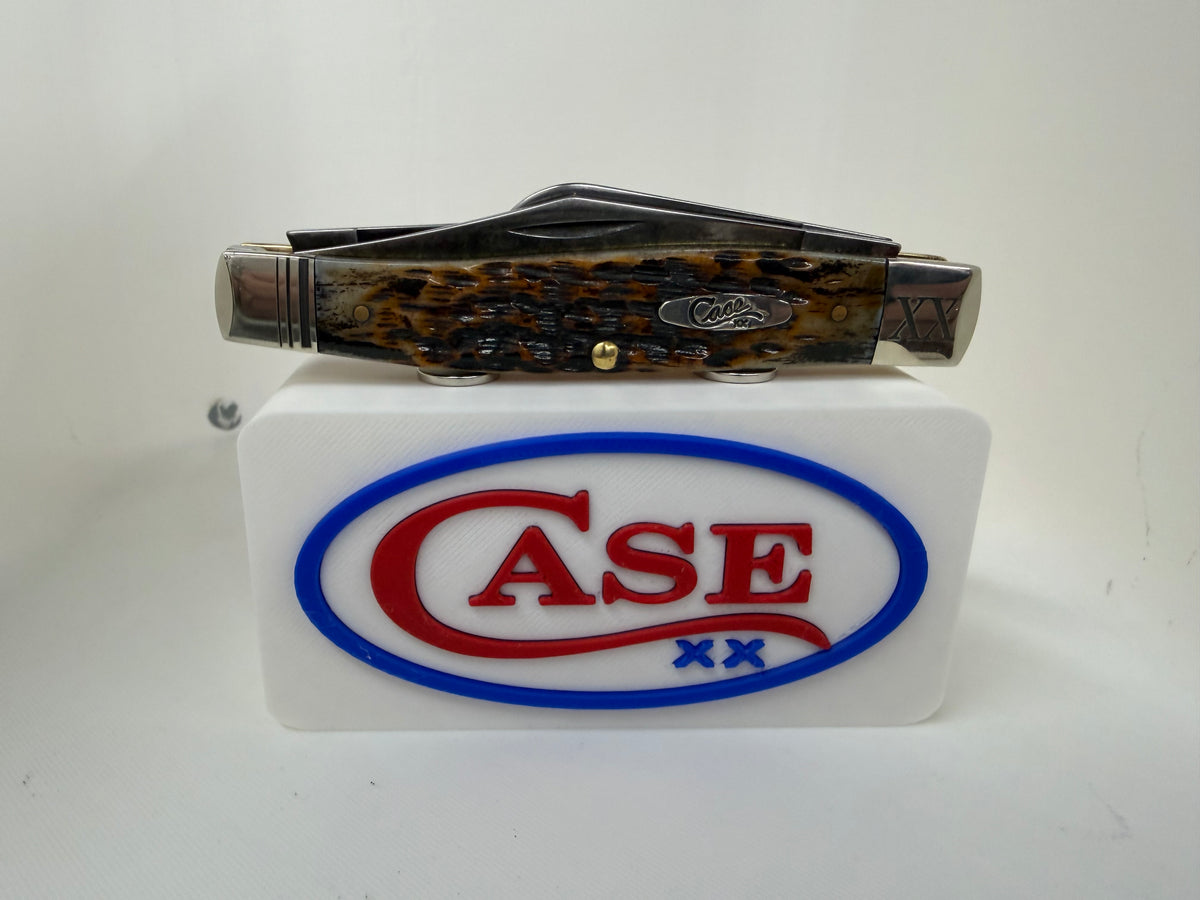 Case XX Magnetic Knife Display Block Red, White & Blue Premium 3D Printed Collector Stand