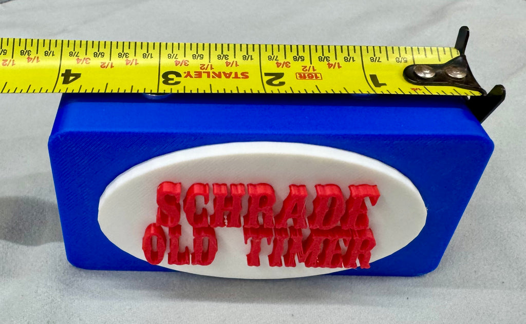 Schrade Old Timer Magnetic Knife Display Red, White & Blue 3D Printed Stand Classic Collector Display