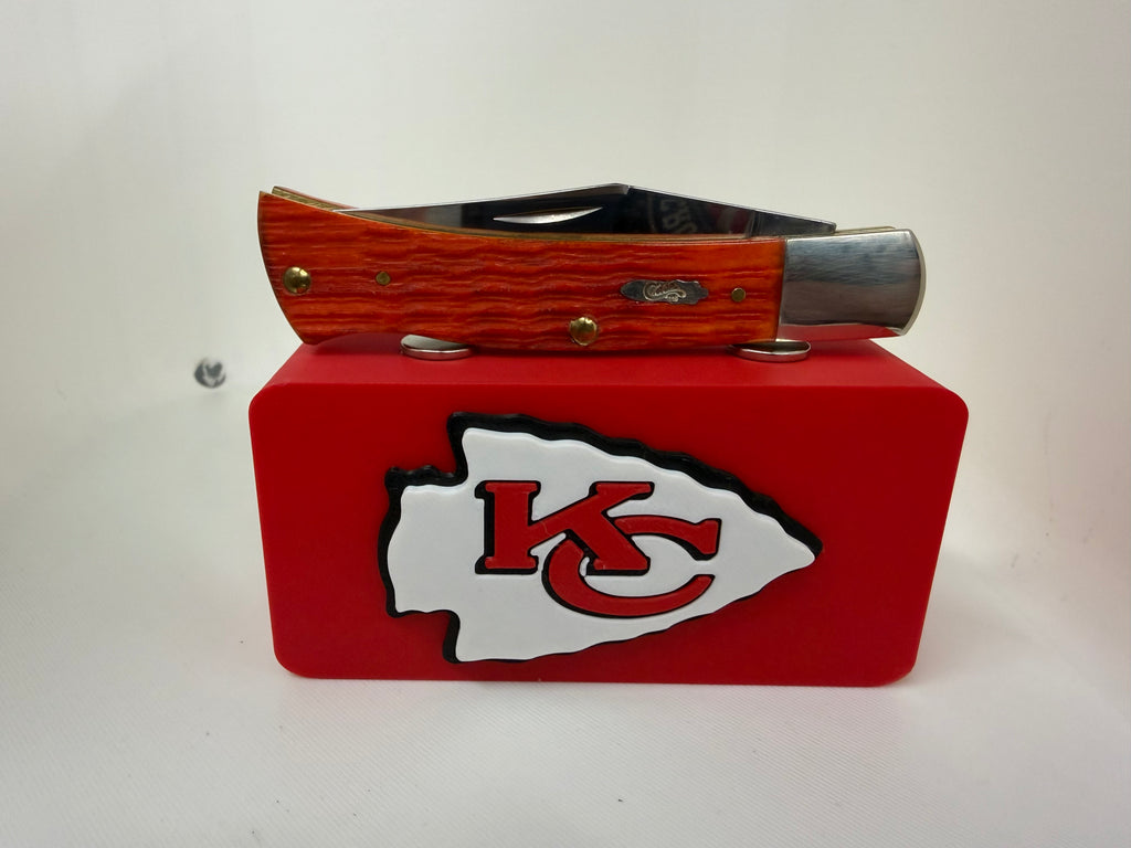Kansas City Chiefs Magnetic Pocket Knife Display Block – 3D Printed