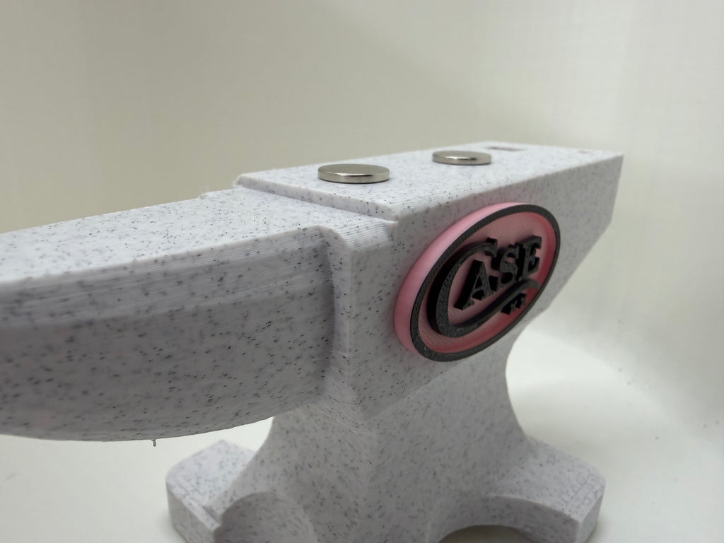 Case XX Magnetic Anvil Knife Display Marble & Pink