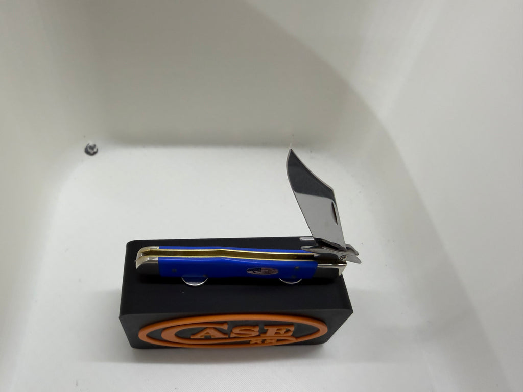 2026 Case XX Royal Blue Synthetic Smooth Cheetah Cub
