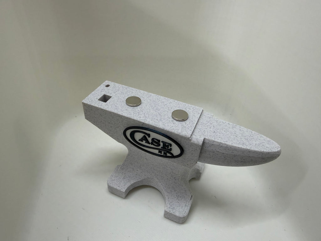 Case XX Magnetic Anvil Knife Display Marble & Black