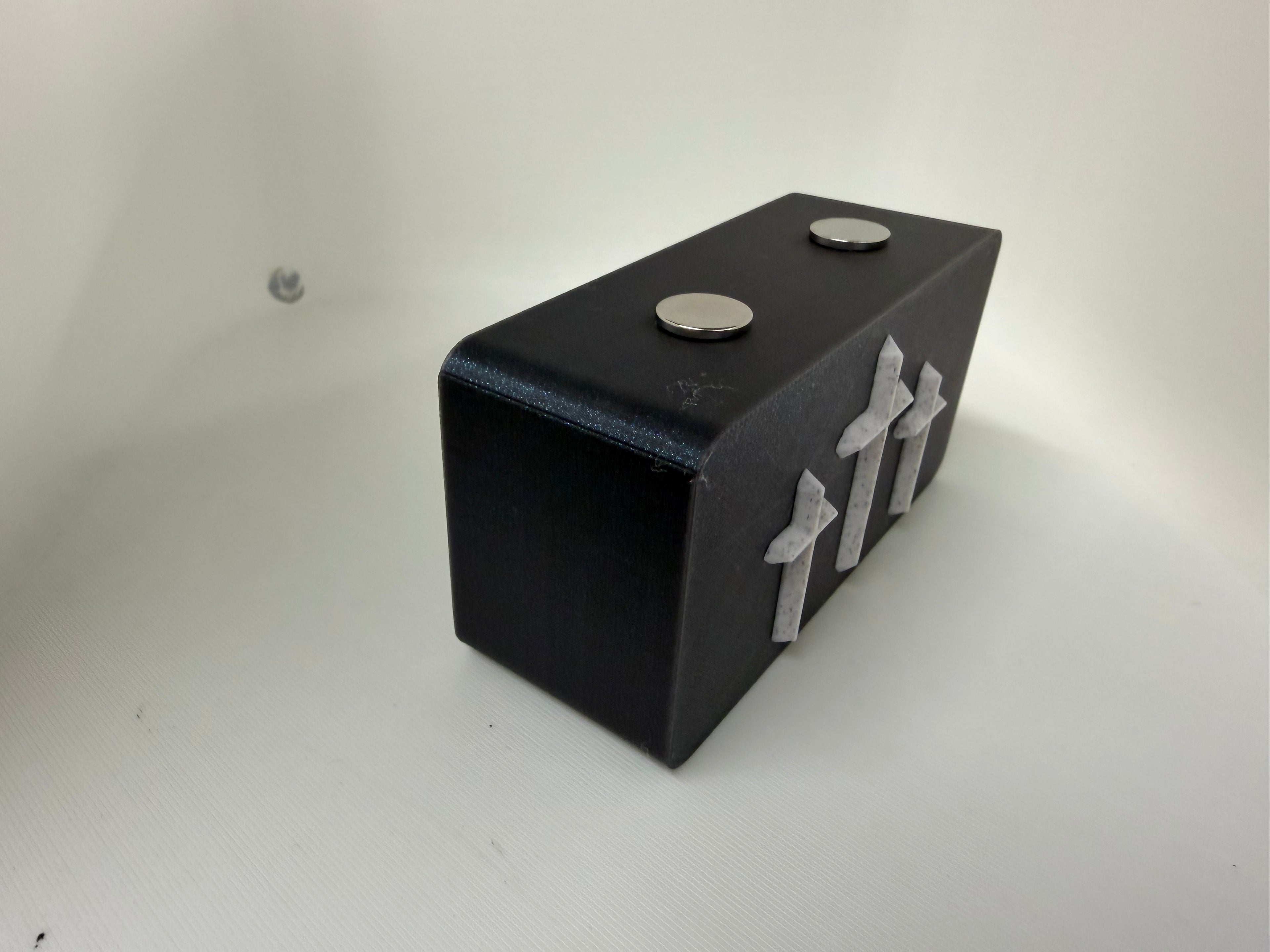 Three Cross Magnetic Knife Display Stand – Faith-Inspired 3D Printed Collector Display
