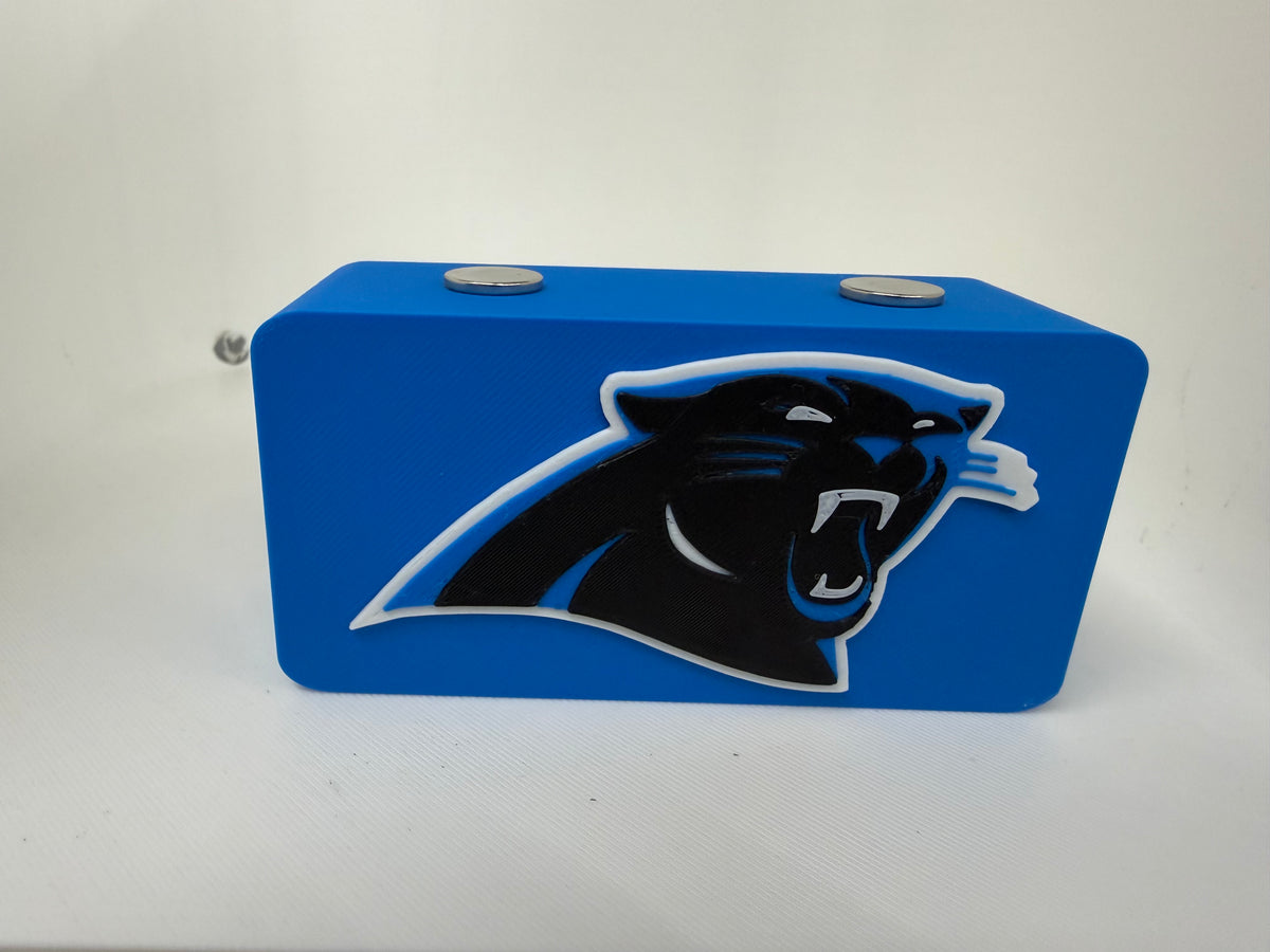 Carolina Panthers Magnetic Pocket Knife Display Block – 3D Printed