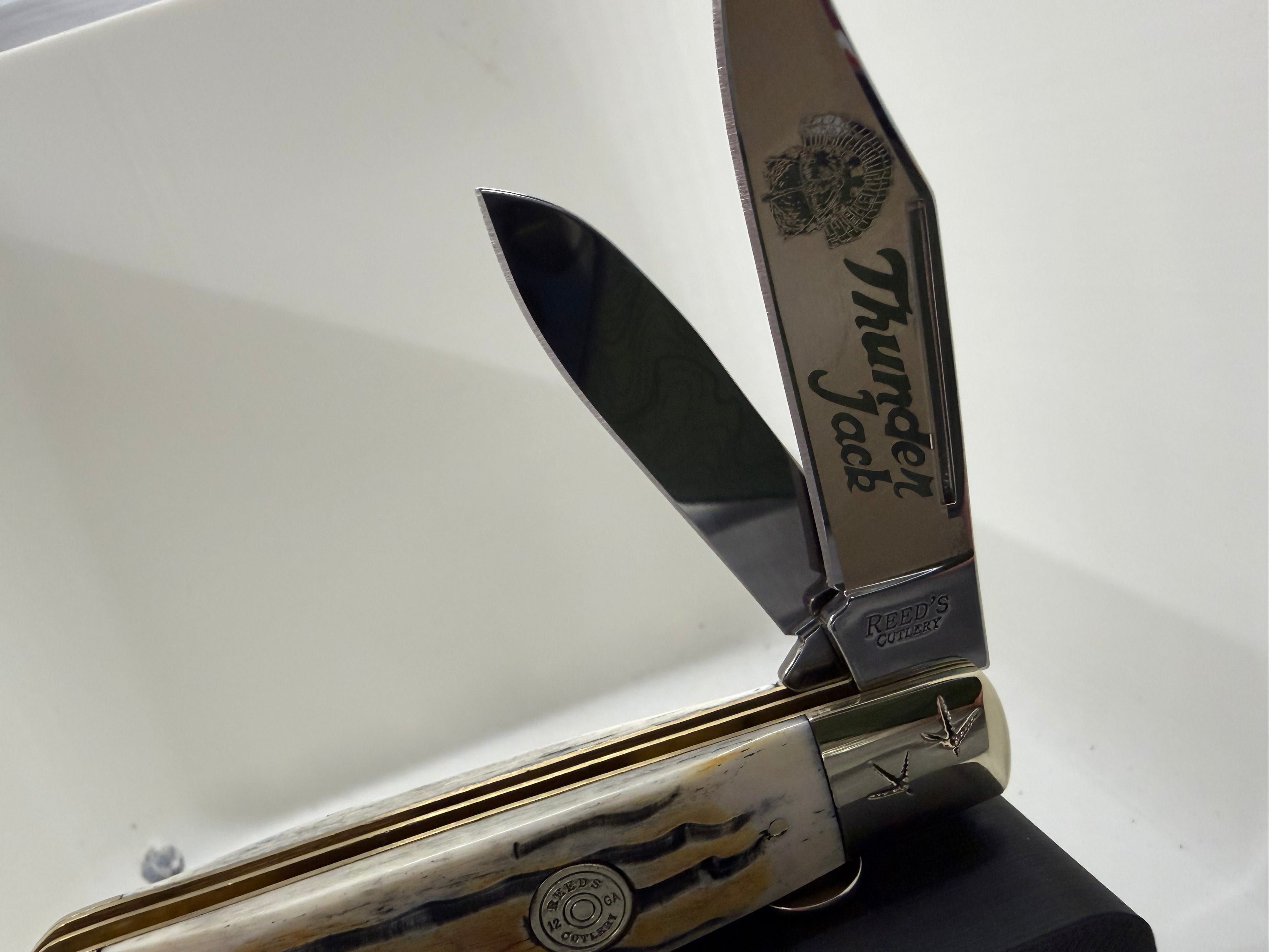 2026 Reeds Cutlery Bone Stag Thunder Jack