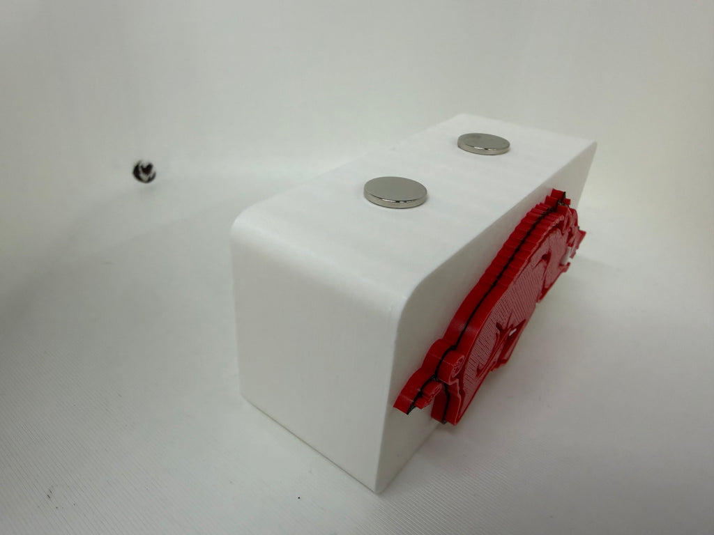 Arkansas Razorbacks Magnetic Knife Display – 3D Printed HOG Stand