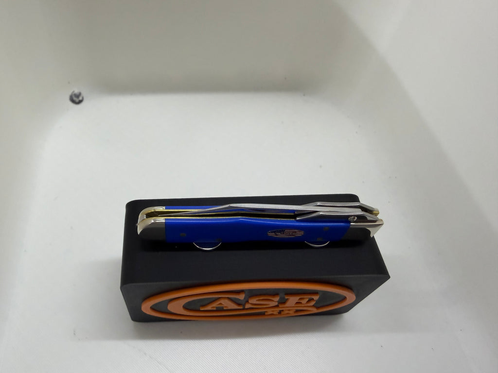 2026 Case XX Royal Blue Synthetic Smooth Cheetah Cub