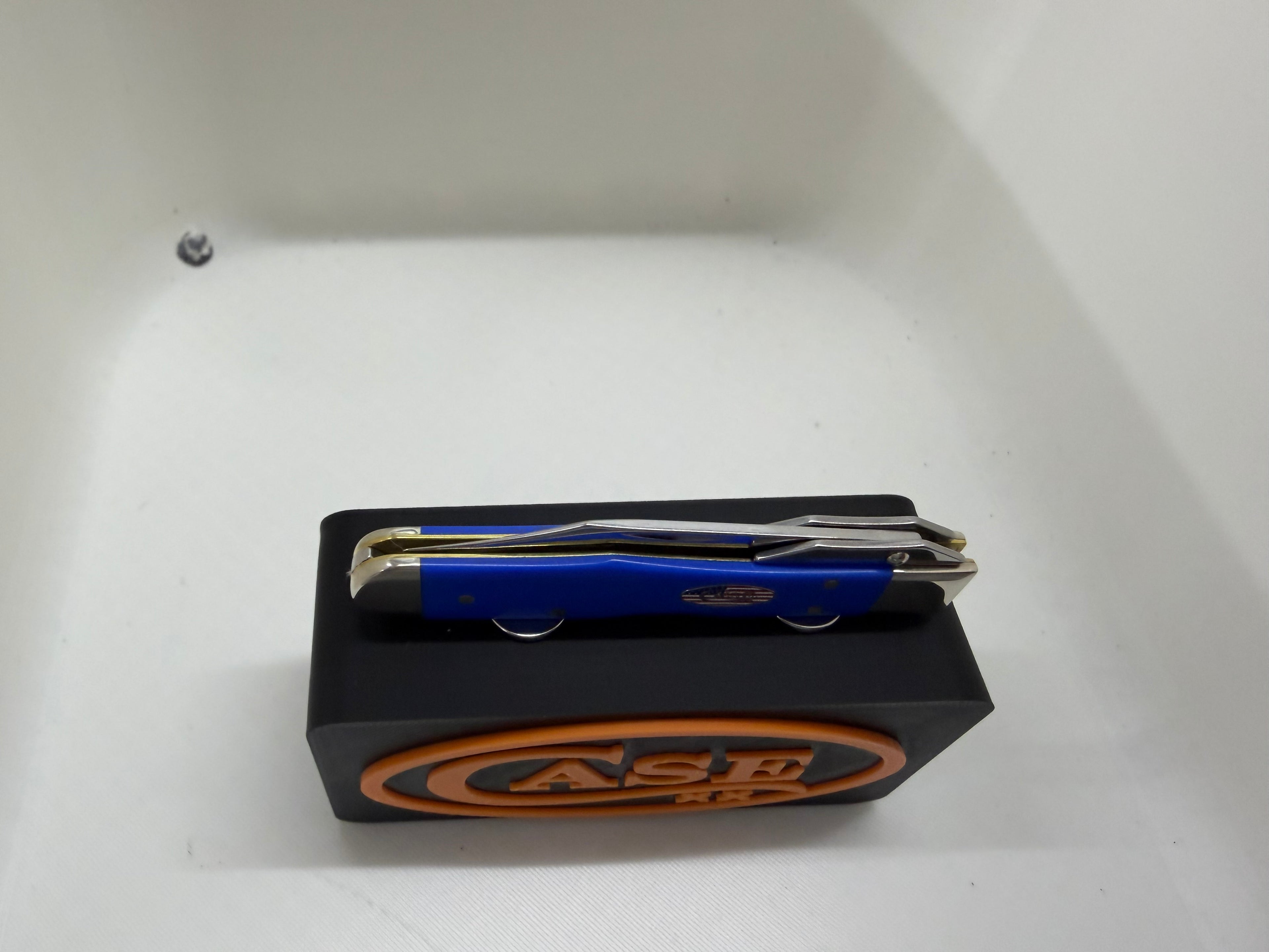 2026 Case XX Royal Blue Synthetic Smooth Cheetah Cub