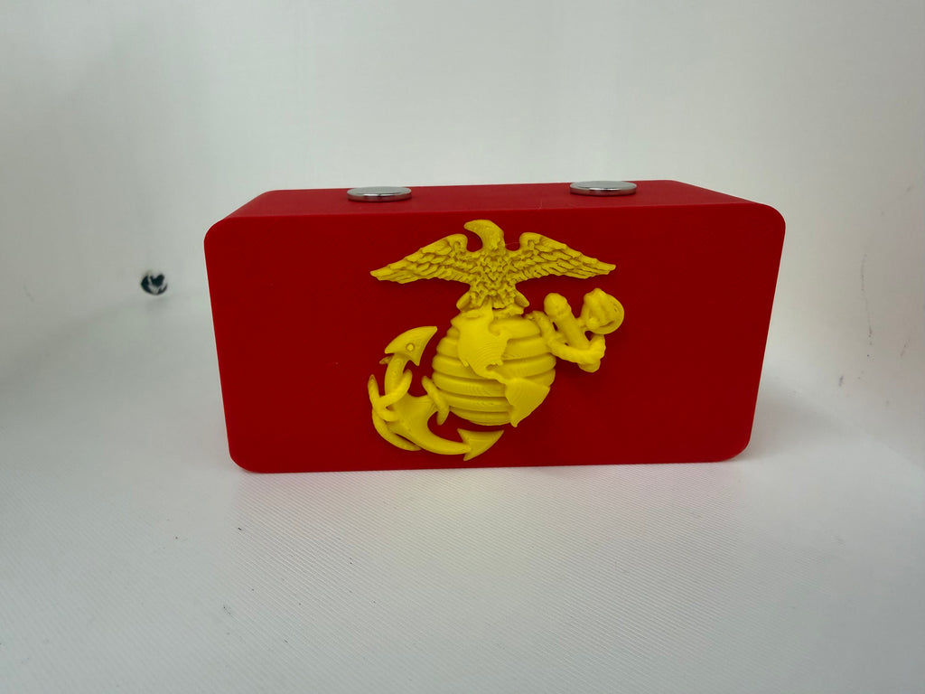 US Marines Magnetic Knife Display Block Premium 3D Printed Collector Stand