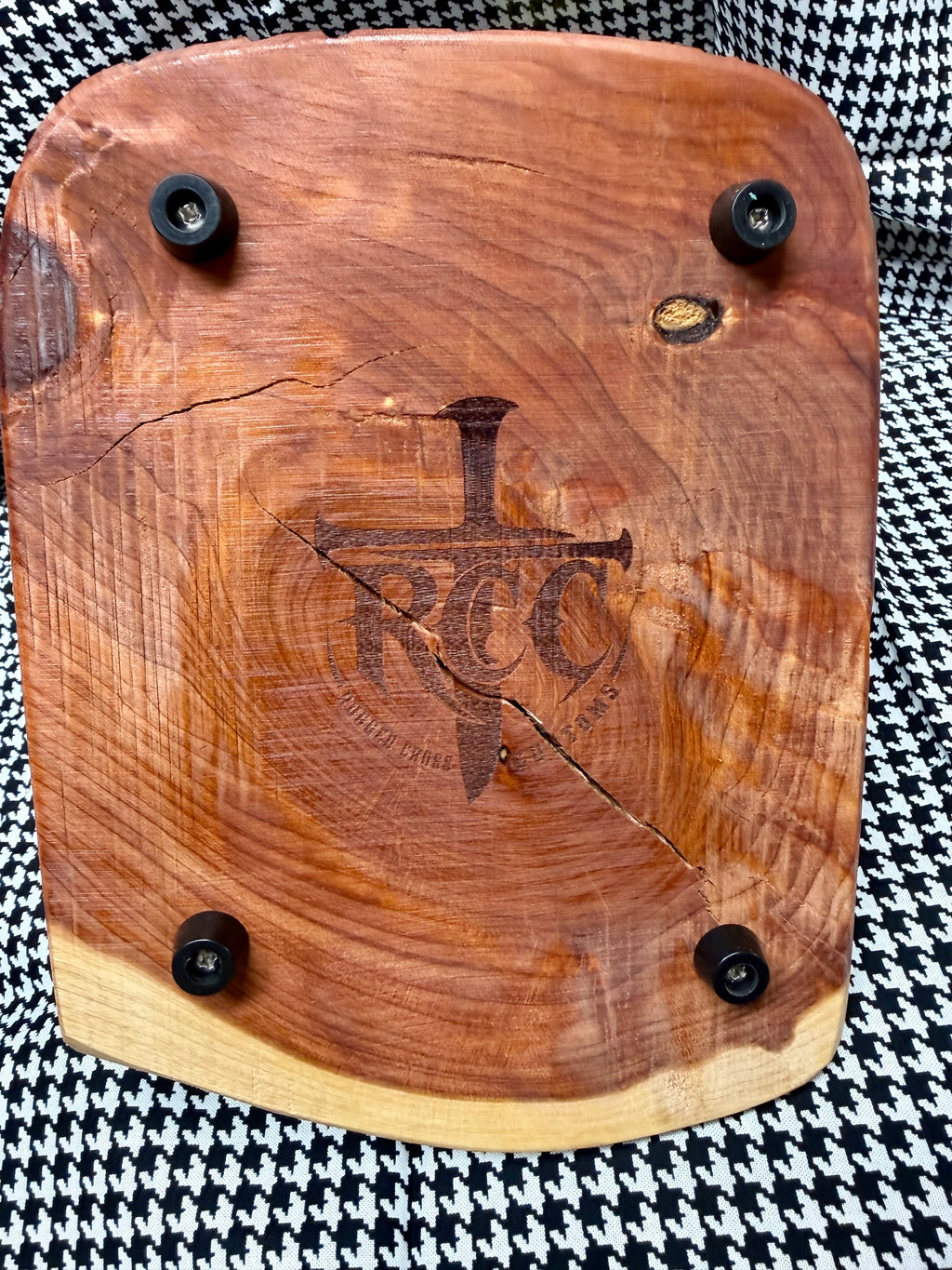 American by Birth, Southern by the Grace of God™ 3-Knife Magnetic Cedar Display