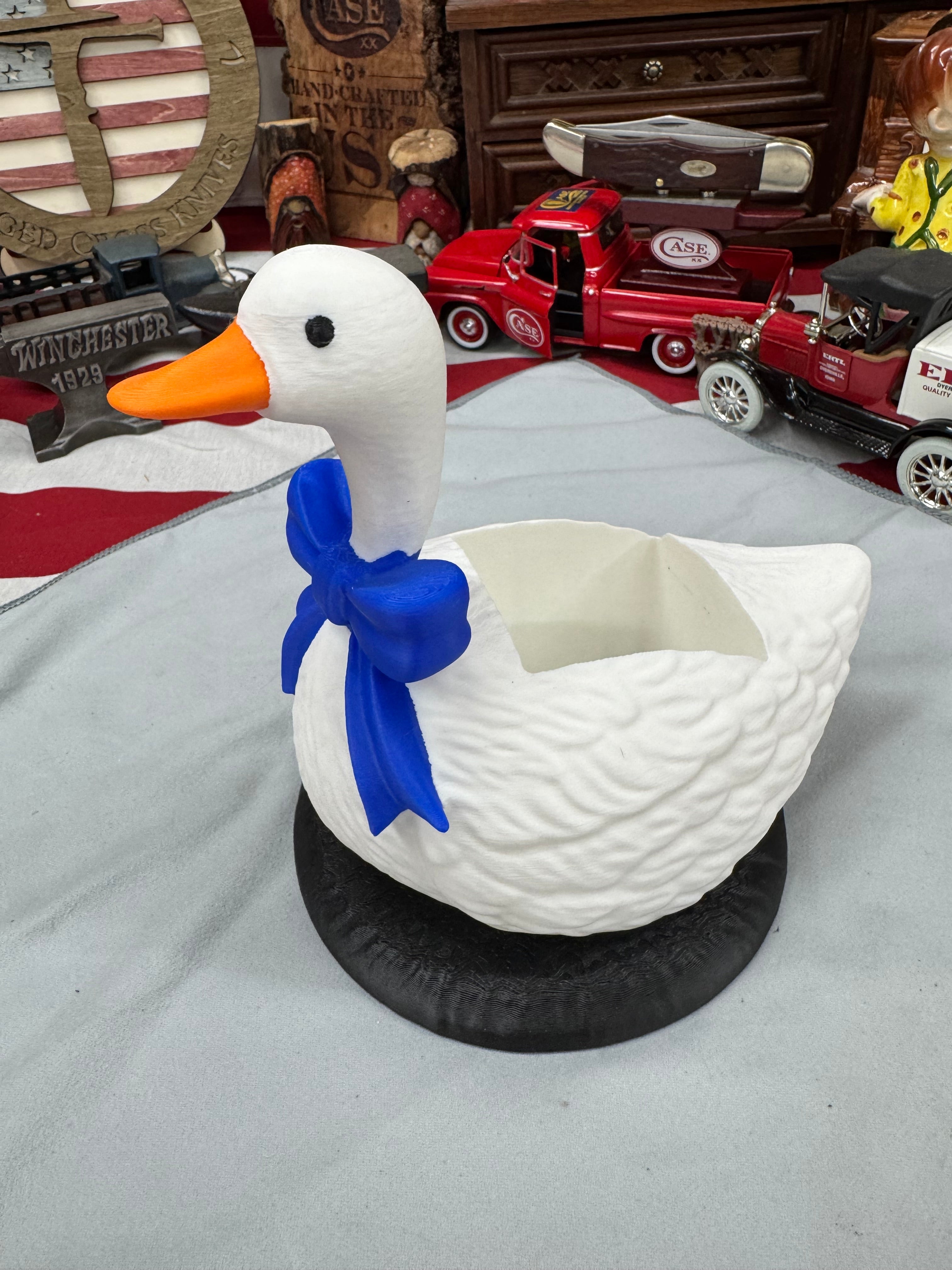Rustic Goose Soap Holder – 3D Printed Farmhouse Foaming Soap Display | Rugged Finds Collection