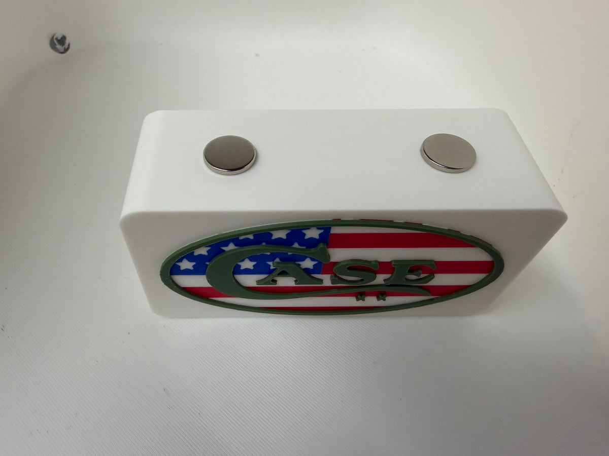 Patriotic Case XX Magnetic Knife Display Block – 3D Printed