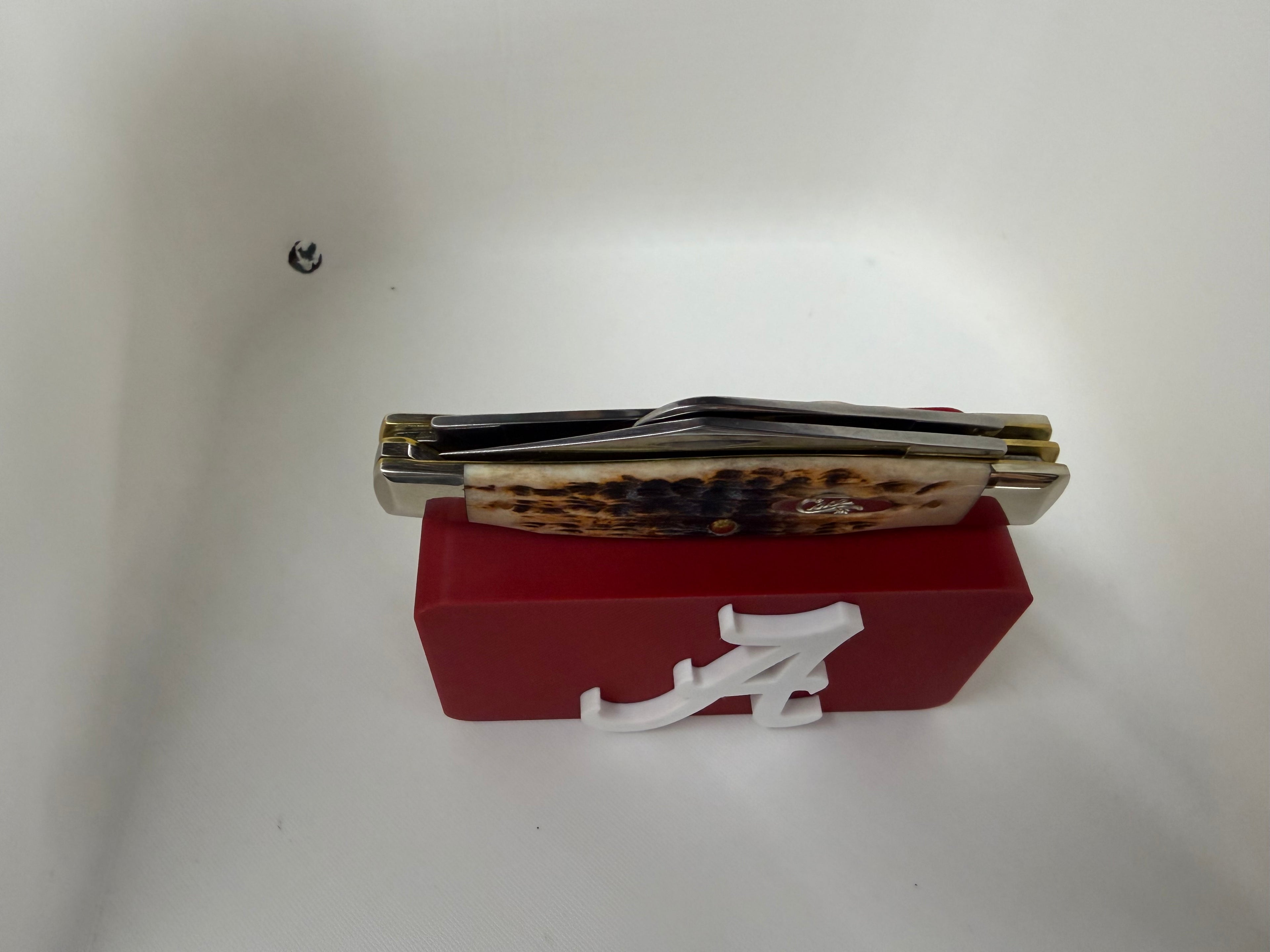 Alabama Crimson Tide Magnetic Pocket Knife Display Block – SEC Team Colors