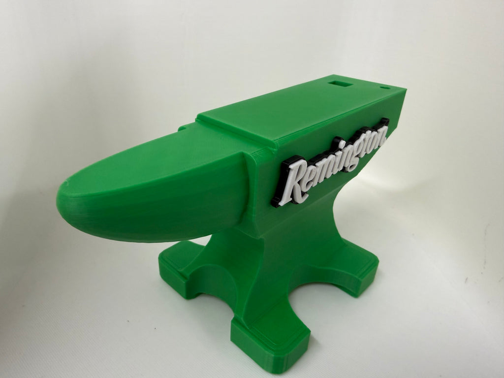 Remington Knives Magnetic Anvil Knife Display Green, Black & White