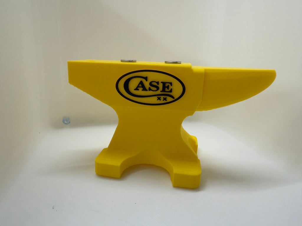Case XX Magnetic Anvil Knife Display Yellow & Black