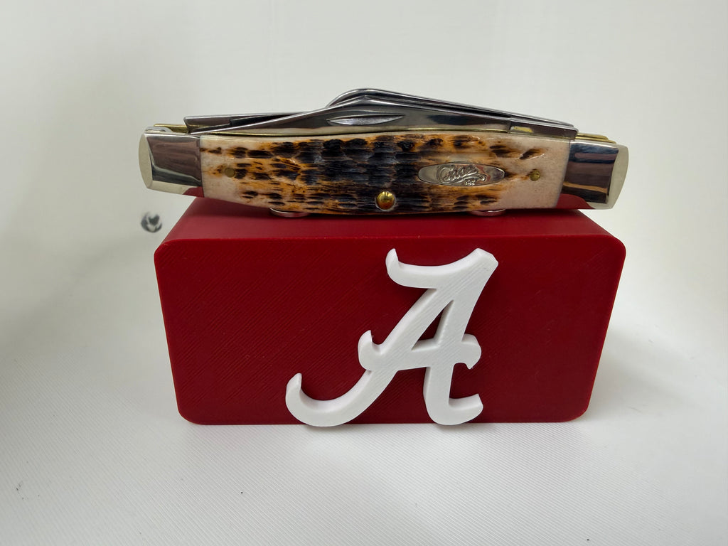 Alabama Crimson Tide Magnetic Pocket Knife Display Block – SEC Team Colors