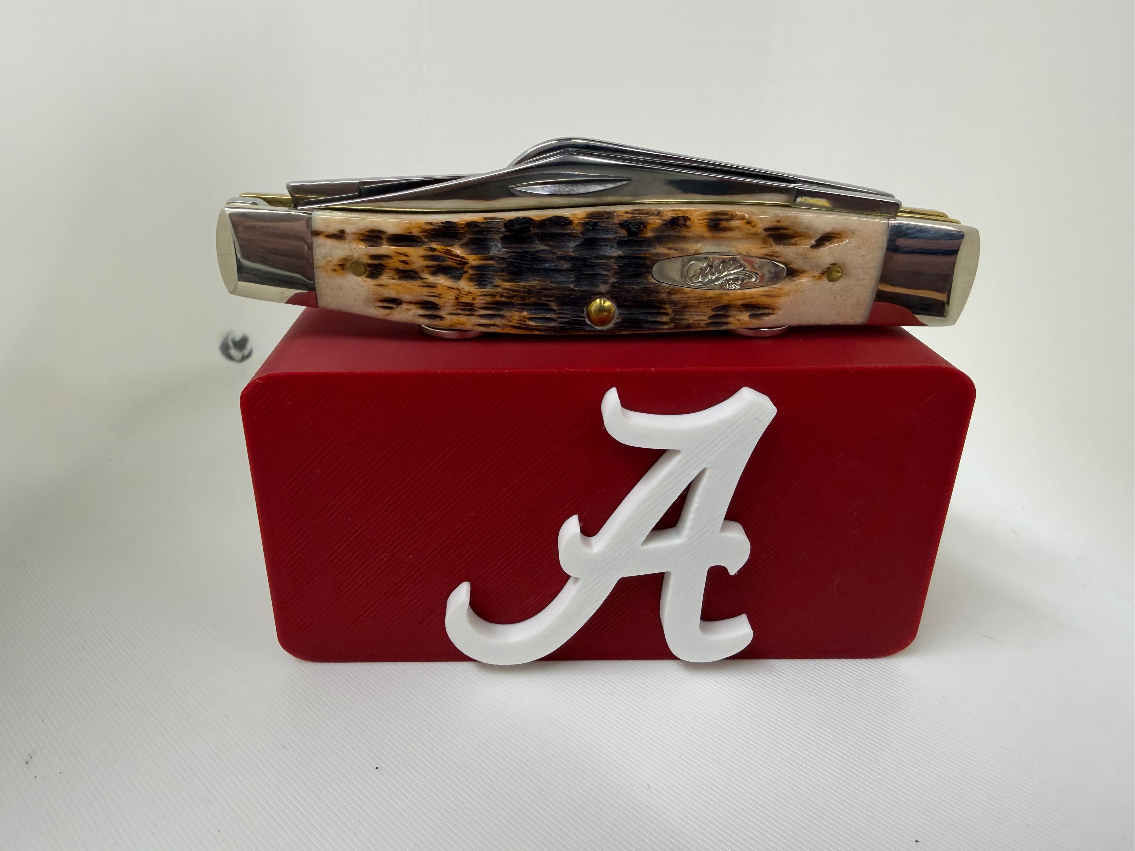 Alabama Crimson Tide Magnetic Pocket Knife Display Block – SEC Team Colors