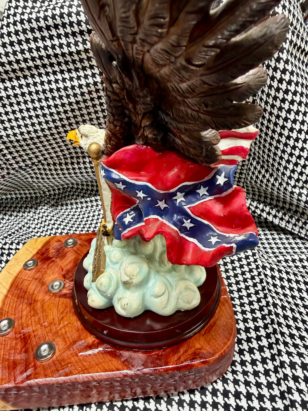 American by Birth, Southern by the Grace of God™ 3-Knife Magnetic Cedar Display