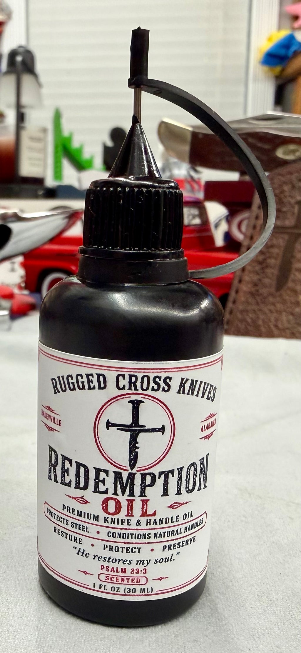 Redemption Oil – Premium Knife & Handle Oil