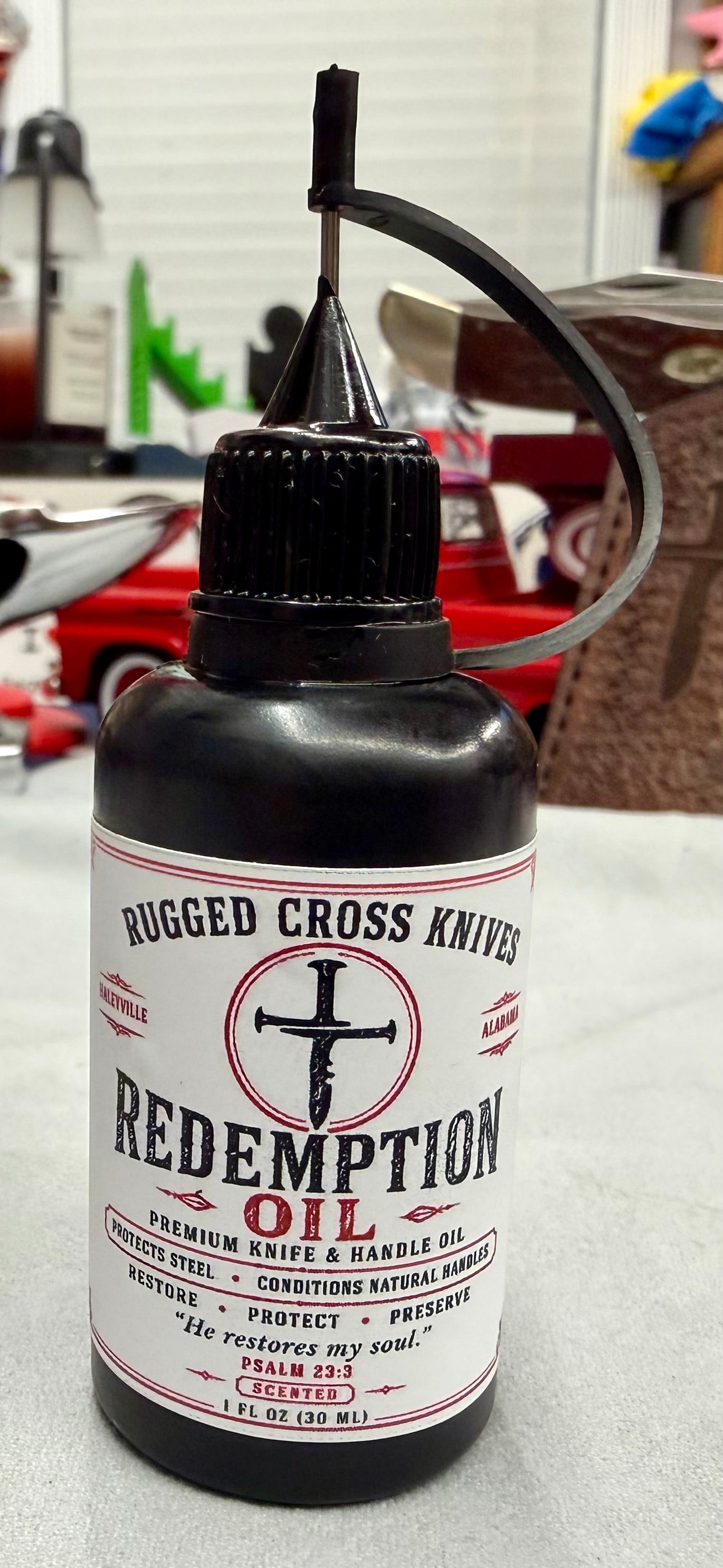 Redemption Oil – Premium Knife & Handle Oil