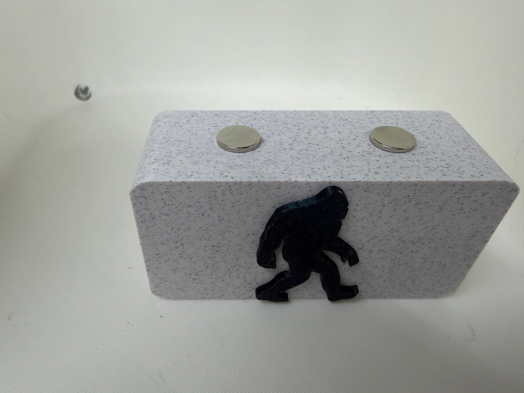 Bigfoot Sasquatch Magnetic Knife Display Block Premium 3D Printed Collector Stand