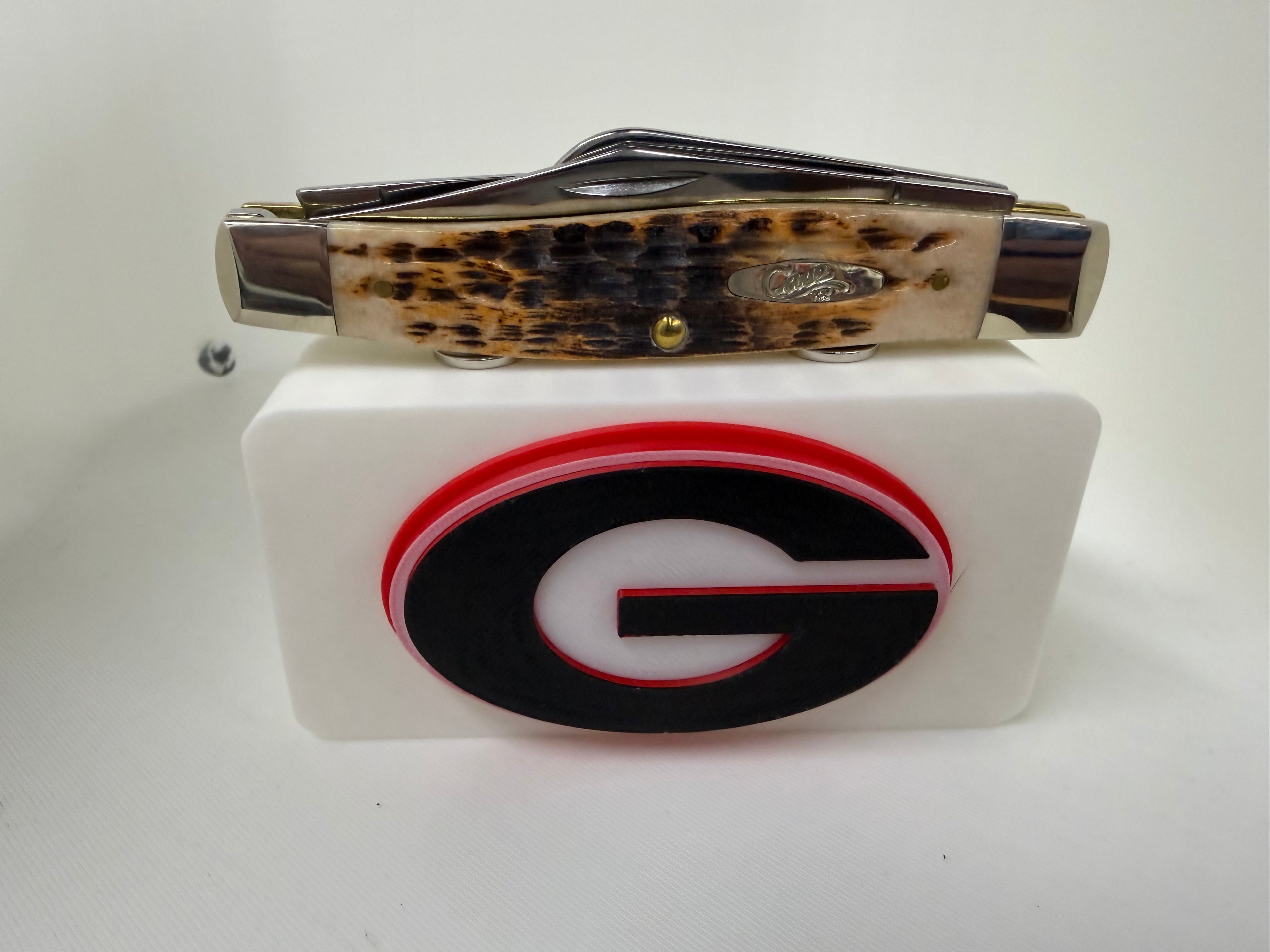 Georgia Bulldogs Magnetic Pocket Knife Display Block – SEC Team Colors