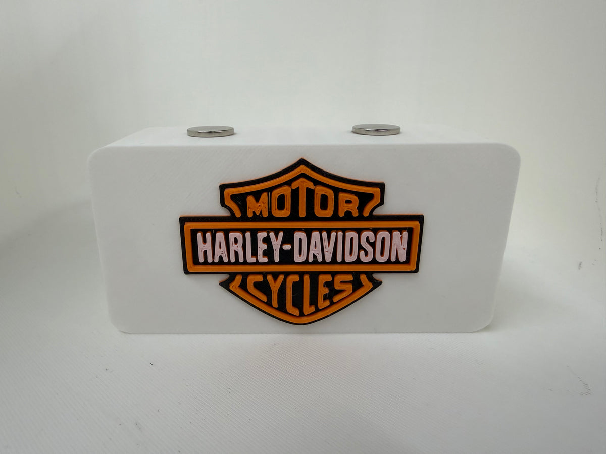 Harley Davidson Magnetic Knife Display Block Premium 3D Printed Collector Stand