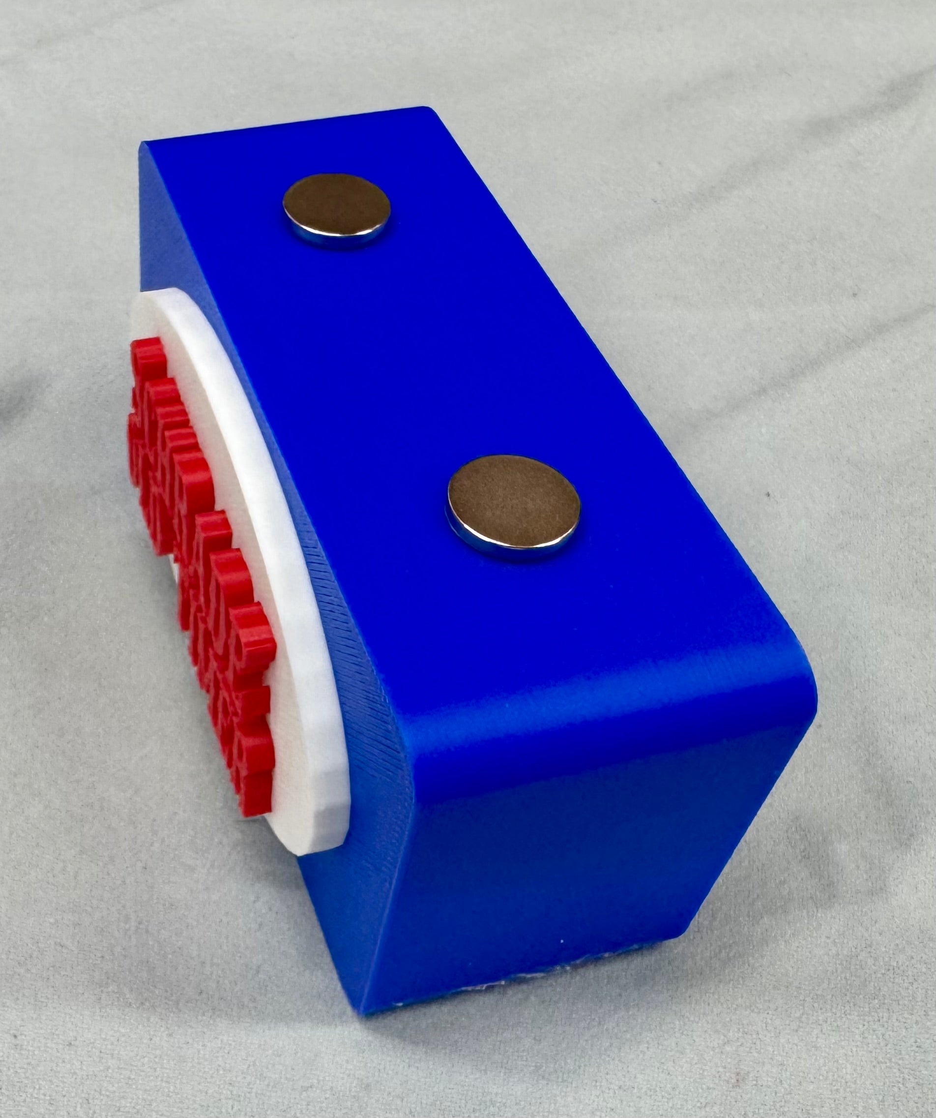 Schrade Old Timer Magnetic Knife Display Red, White & Blue 3D Printed Stand Classic Collector Display