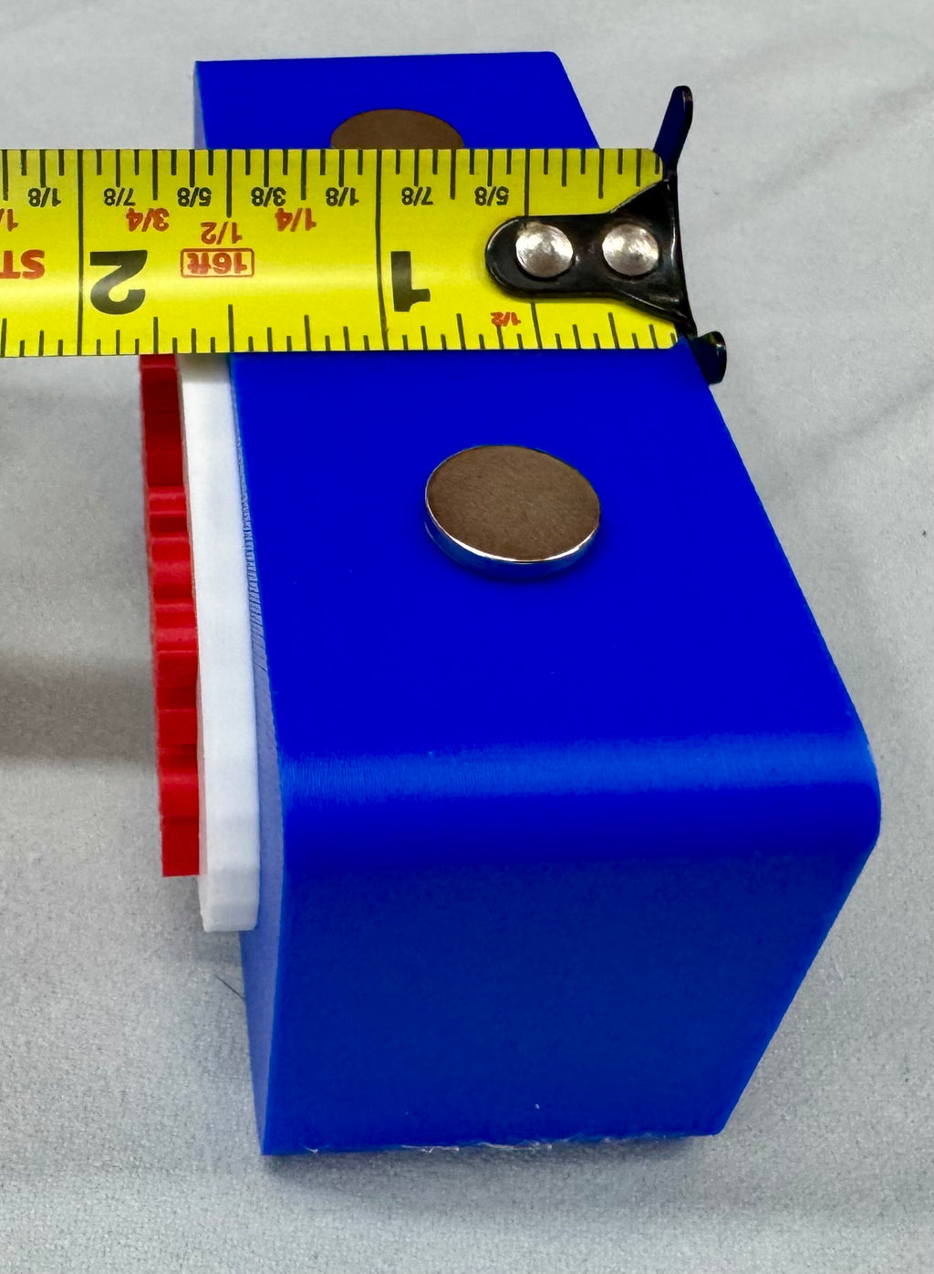 Schrade Old Timer Magnetic Knife Display Red, White & Blue 3D Printed Stand Classic Collector Display