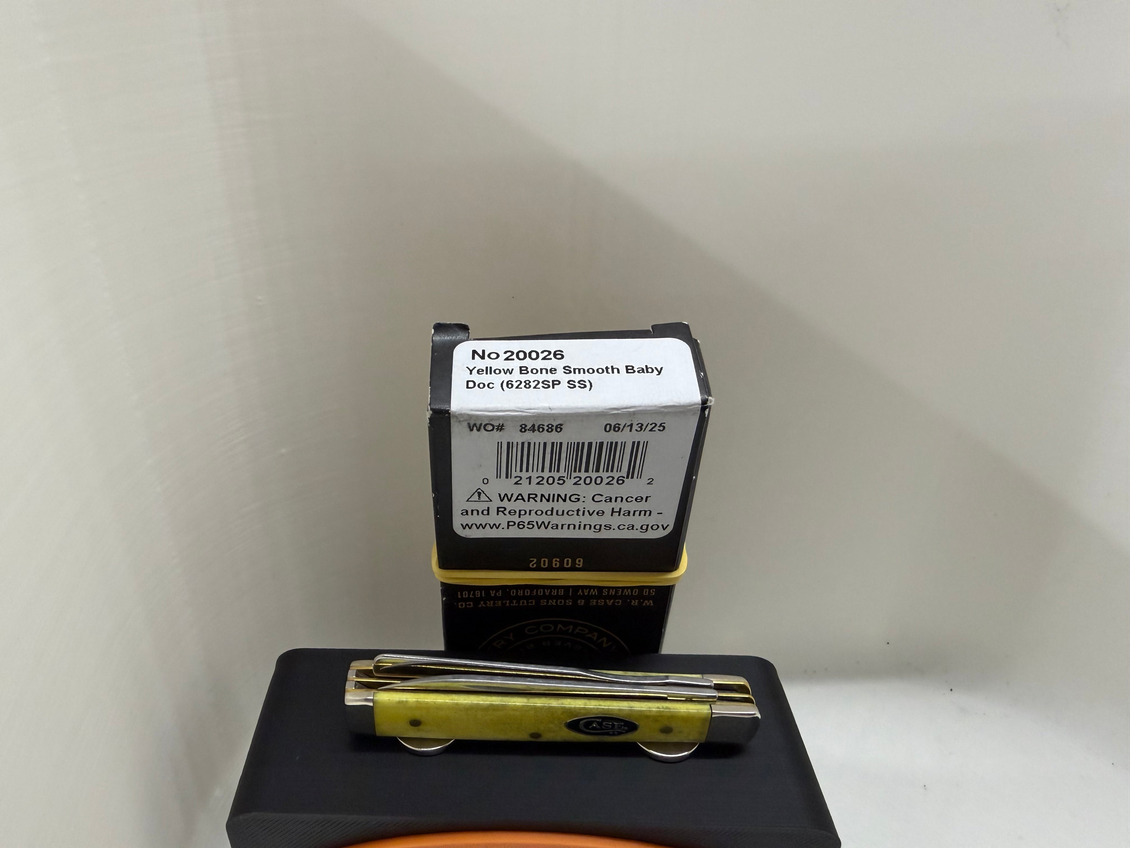 2025 Case XX Yellow Smooth Bone Baby Doc