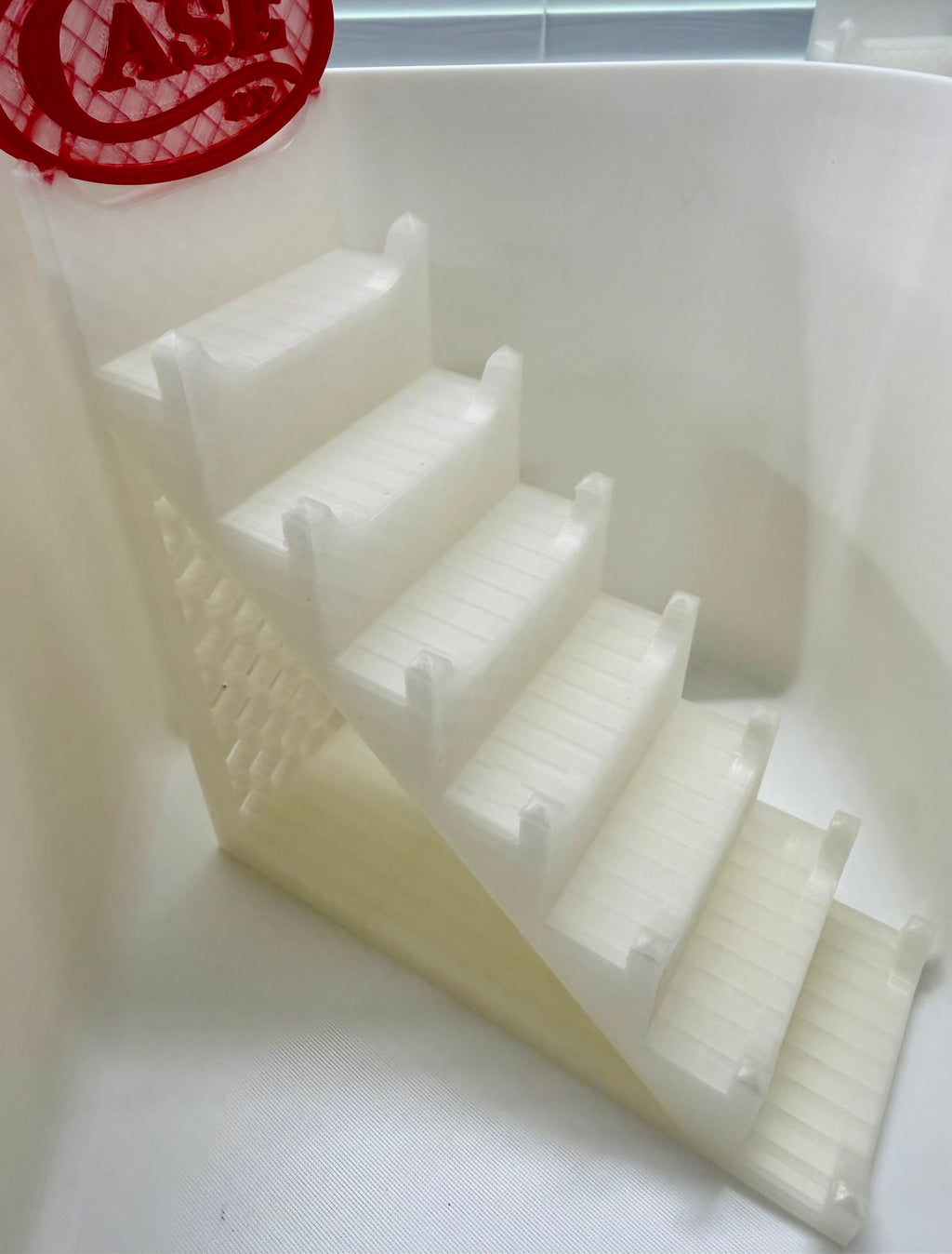 CASE XX 7-Tier 3D Printed Magnetic Knife Display Stand Translucent Collector Display