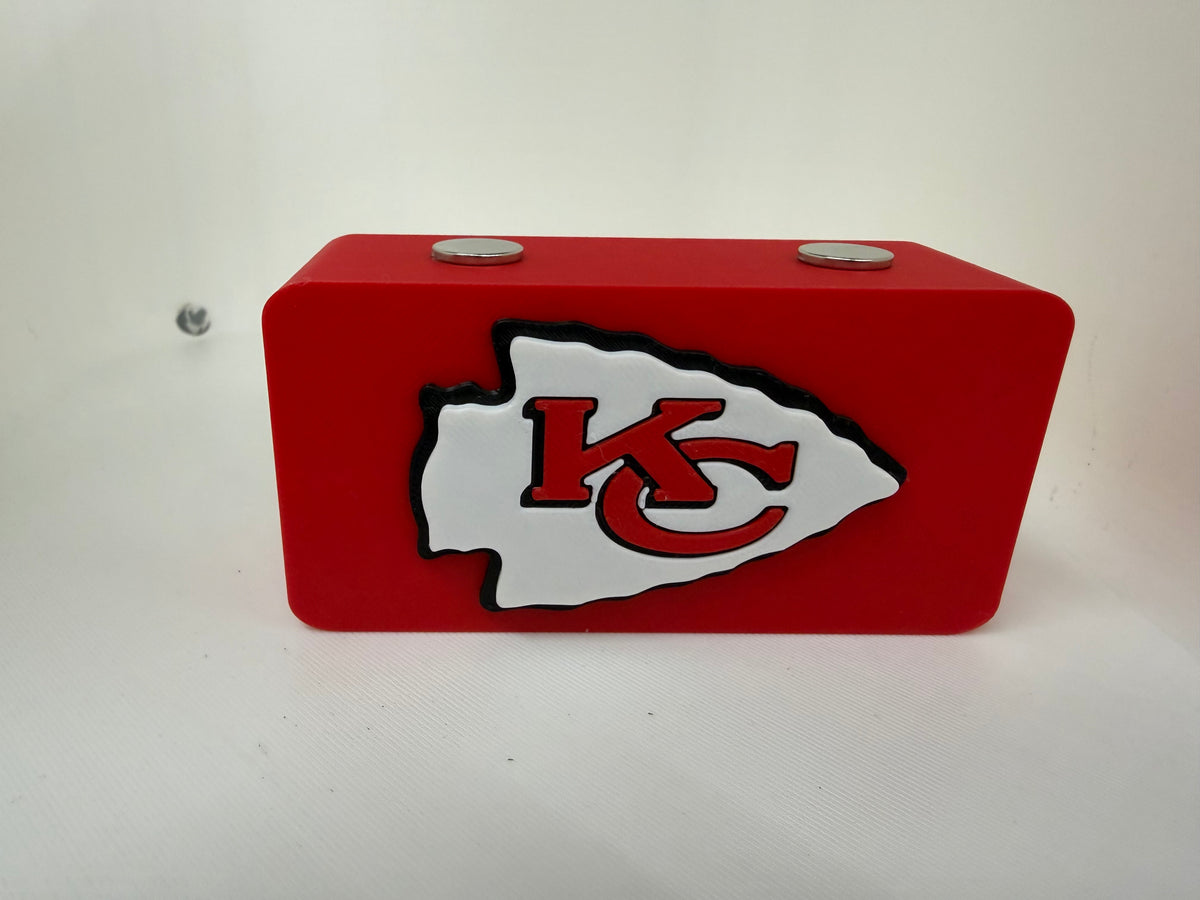 Kansas City Chiefs Magnetic Pocket Knife Display Block – 3D Printed