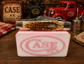 Case XX Knife Display Stand – White & Pink Edition Magnetic 3D Printed EDC Holder (4” x 2” x 1.5”)