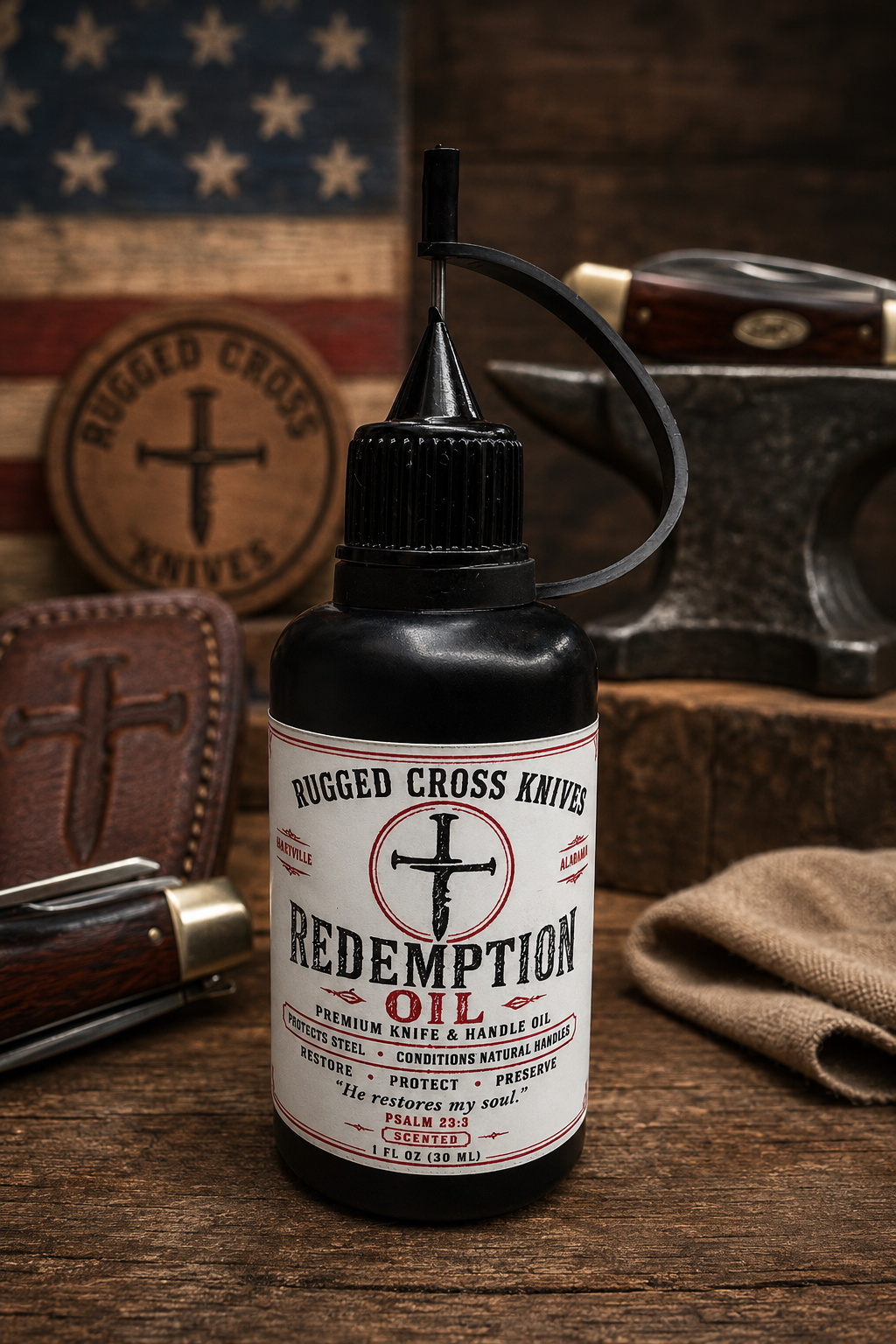 Redemption Oil – Premium Knife & Handle Oil