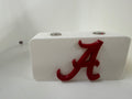 Alabama Crimson Tide 3D Printed Magnetic Pocket Knife Display Block – Crimson & White Roll Tide Edition