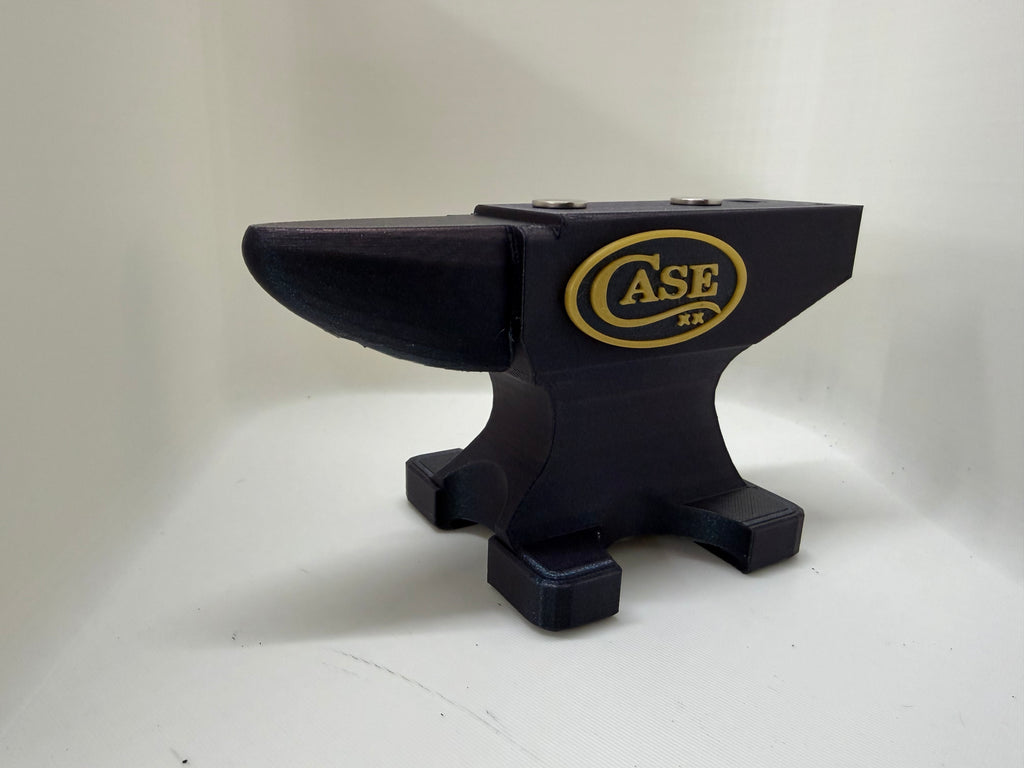 Case XX Magnetic Anvil Knife Display Black & Gold