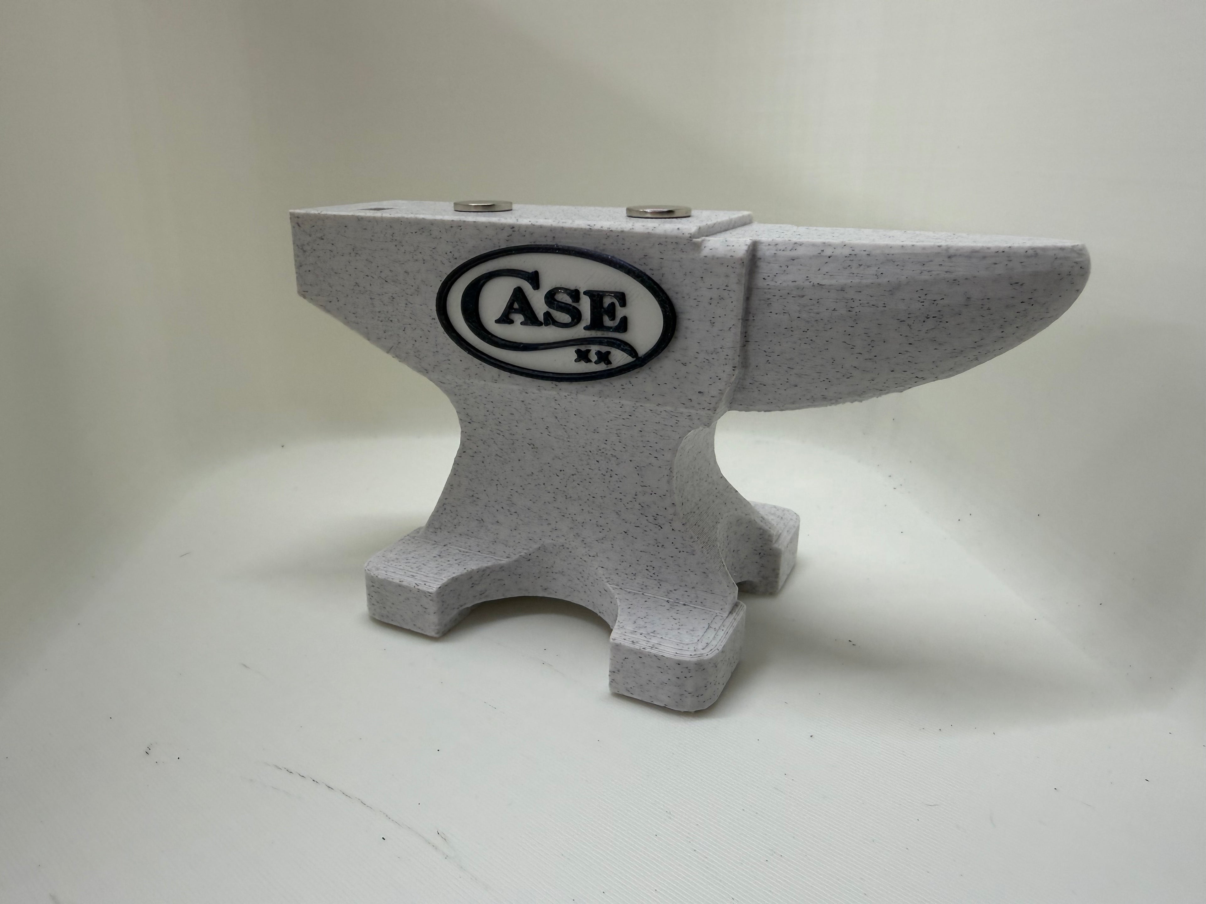 Case XX Magnetic Anvil Knife Display Marble & Black