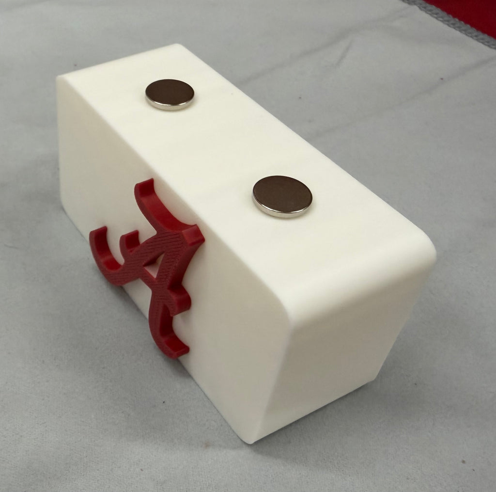 Alabama Crimson Tide Magnetic Knife Display Stand – 3D Printed EDC Holder (4” x 2”)