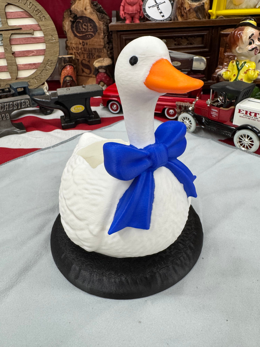Rustic Goose Soap Holder – 3D Printed Farmhouse Foaming Soap Display | Rugged Finds Collection