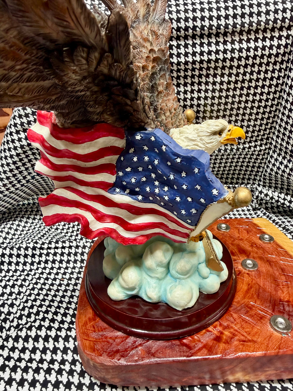 American by Birth, Southern by the Grace of God™ 3-Knife Magnetic Cedar Display