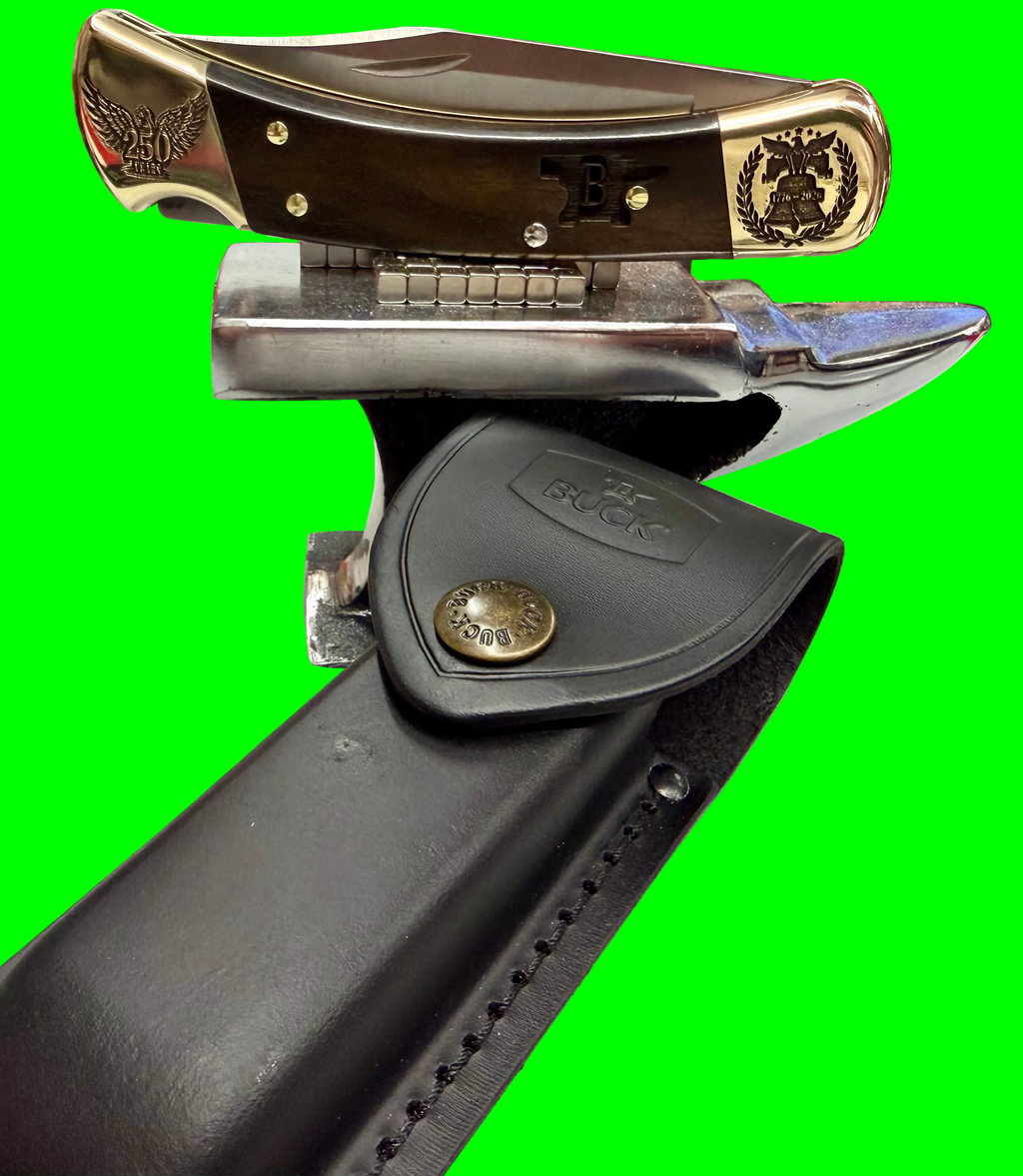 Buck 110 “America 250” Custom Edition – Liberty Bell & Eagle Engraved Comes With RCK Customs COA