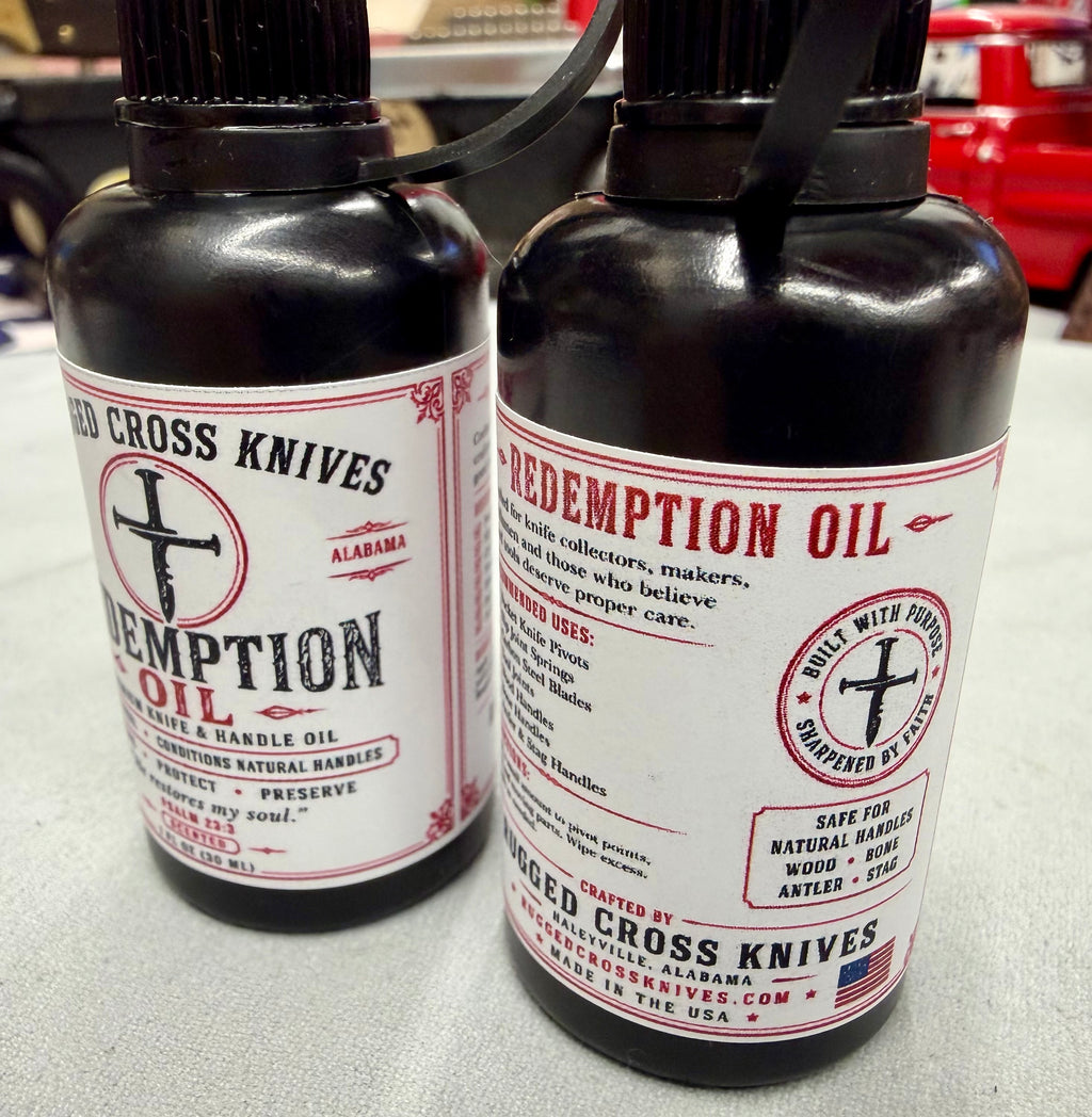 Redemption Oil – Premium Knife & Handle Oil