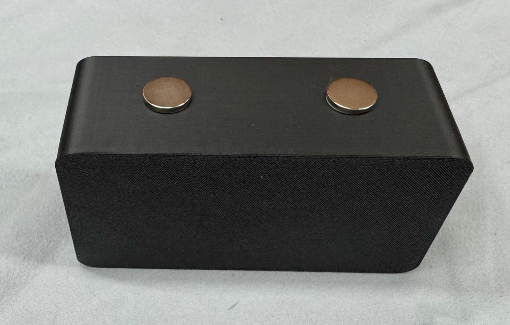 Buck Knives Magnetic Display Stand – Black 3D Printed Knife Holder (4” x 2” x 1.5”)