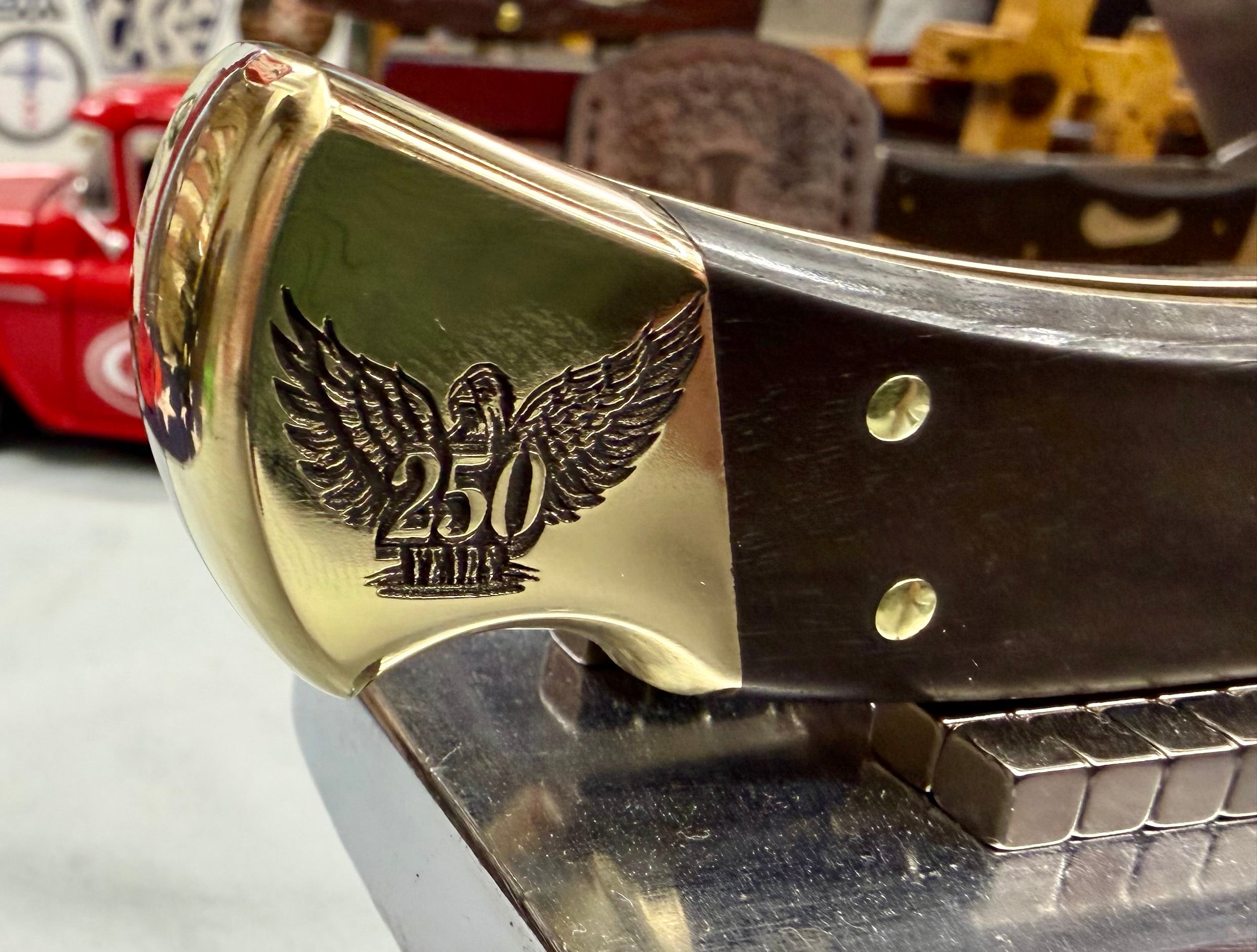 Buck 110 “America 250” Custom Edition – Liberty Bell & Eagle Engraved Comes With RCK Customs COA